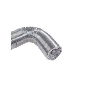 Tubo Aluminio Corrugado Flexible Compactado 100mm. Diámetro (3 Metros