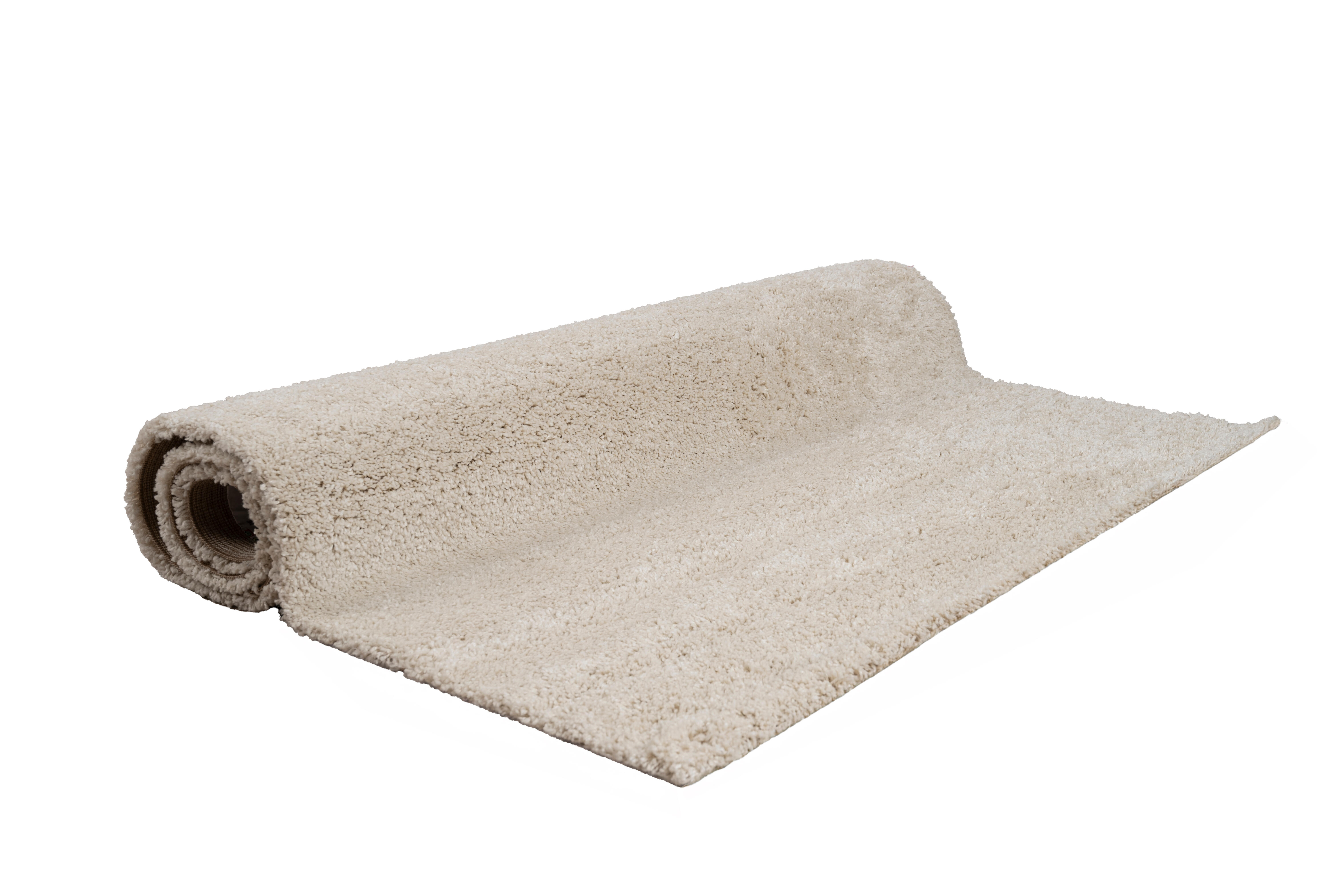 Tapete retangular Shaggy Norge 120x180cm Branco - 10