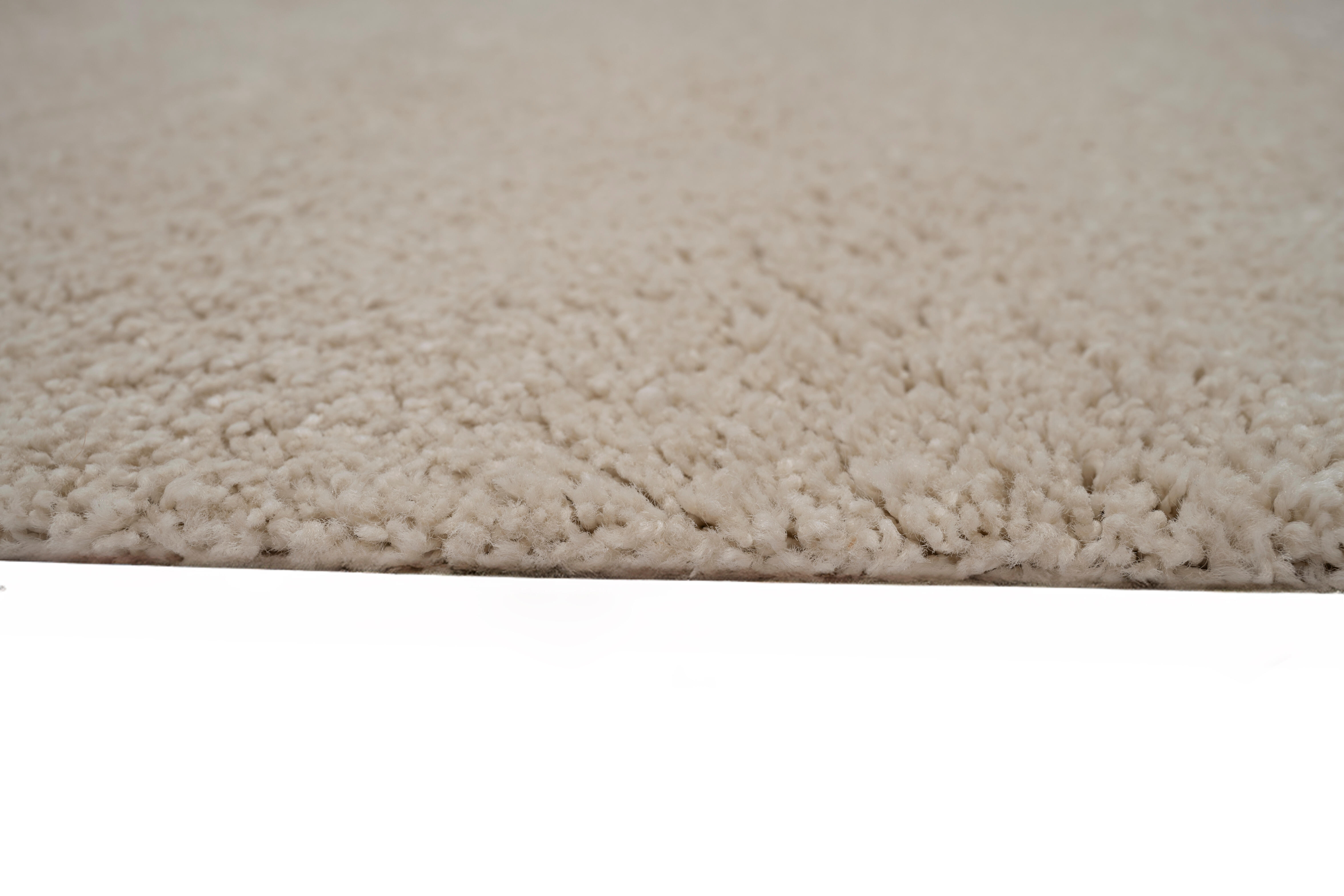 Tapete retangular Shaggy Norge 120x180cm Branco - 12