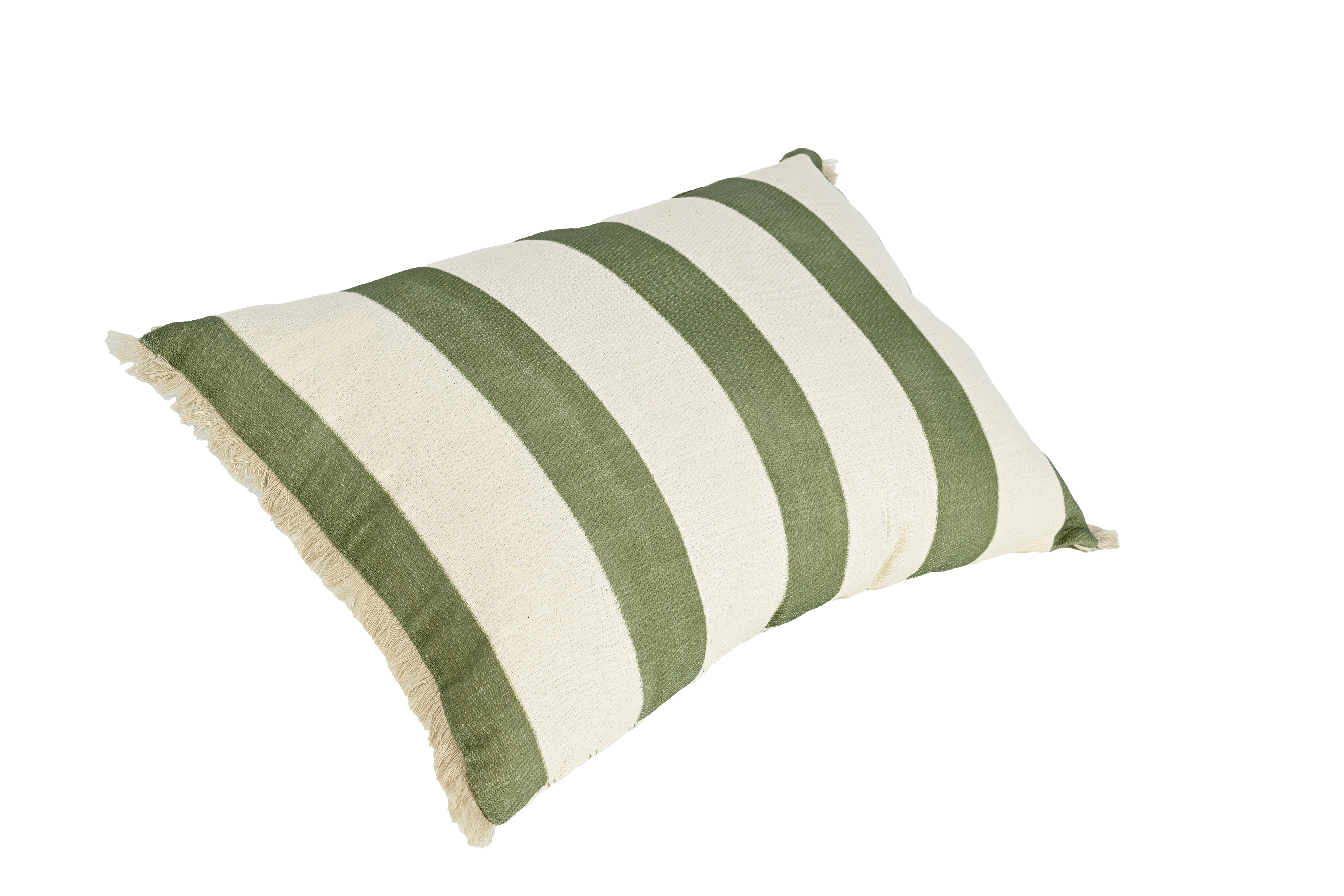 Almofada decorativa Torino 40x60cm verde e branco - 3