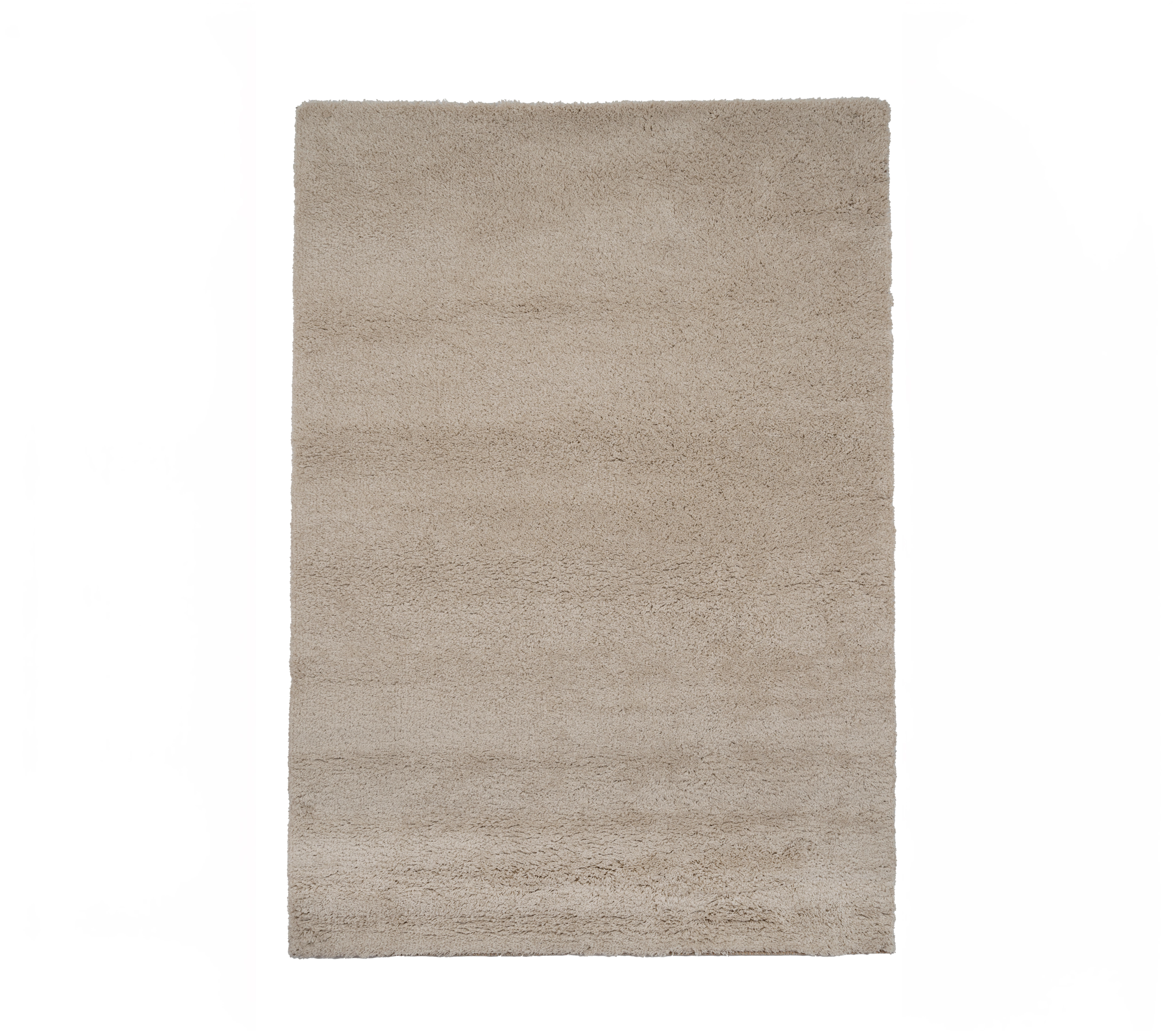 Tapete retangular Shaggy Norge 120x180cm Branco - 2
