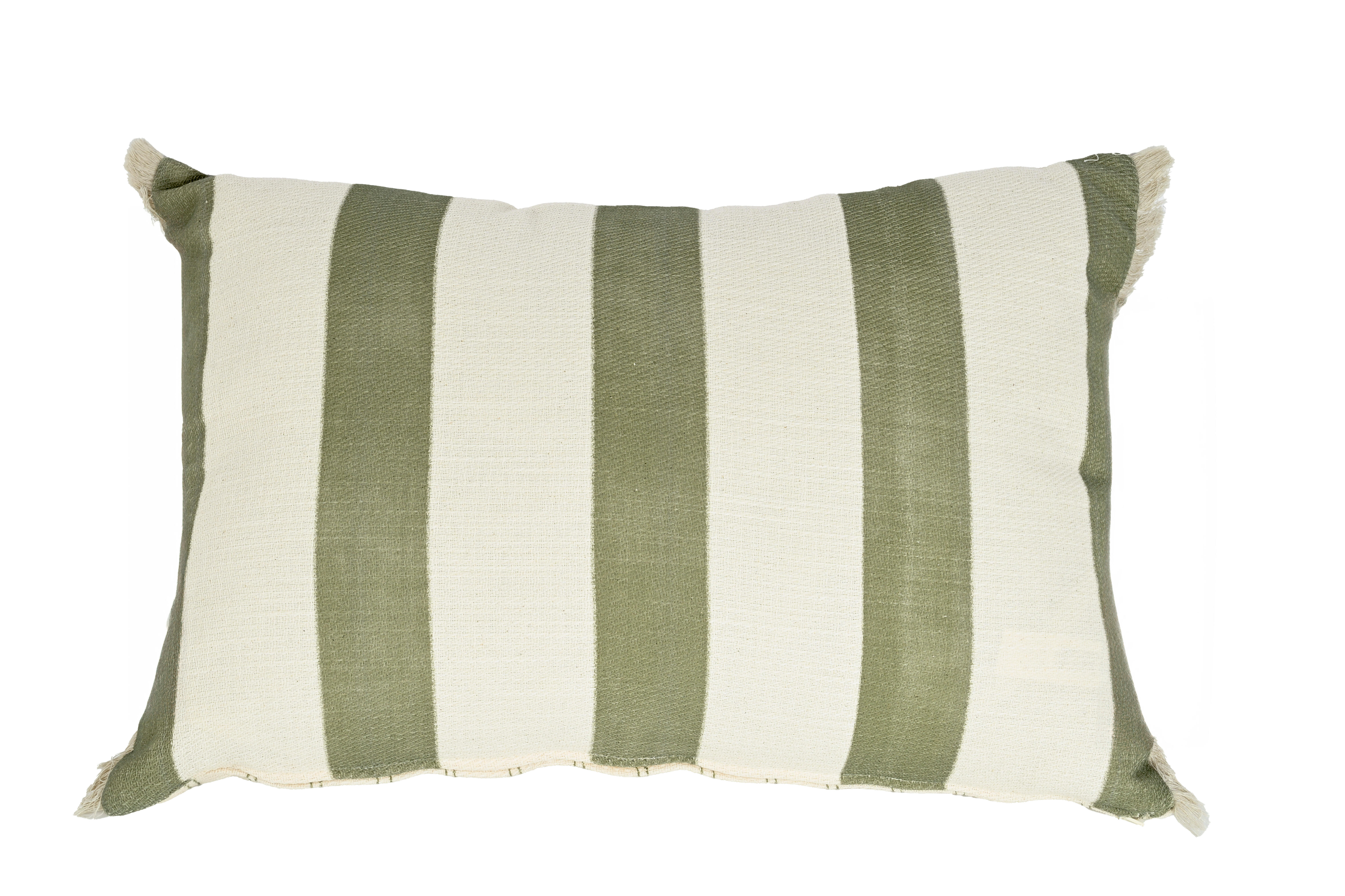 Almofada decorativa Torino 40x60cm verde e branco - 12