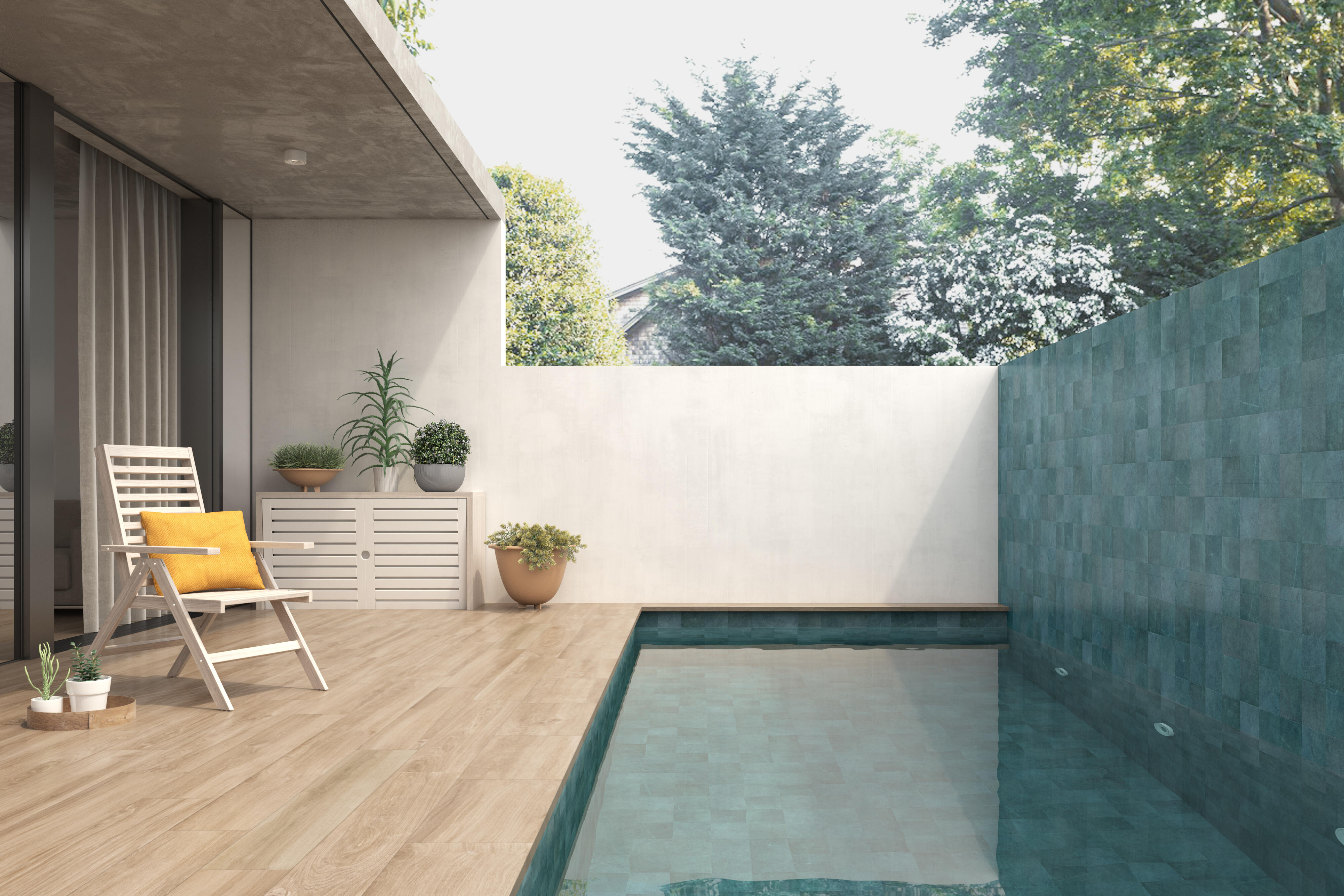 Suelo porcelánico Managua efecto madera haya 20x120 cm C3 ARTENS - 4