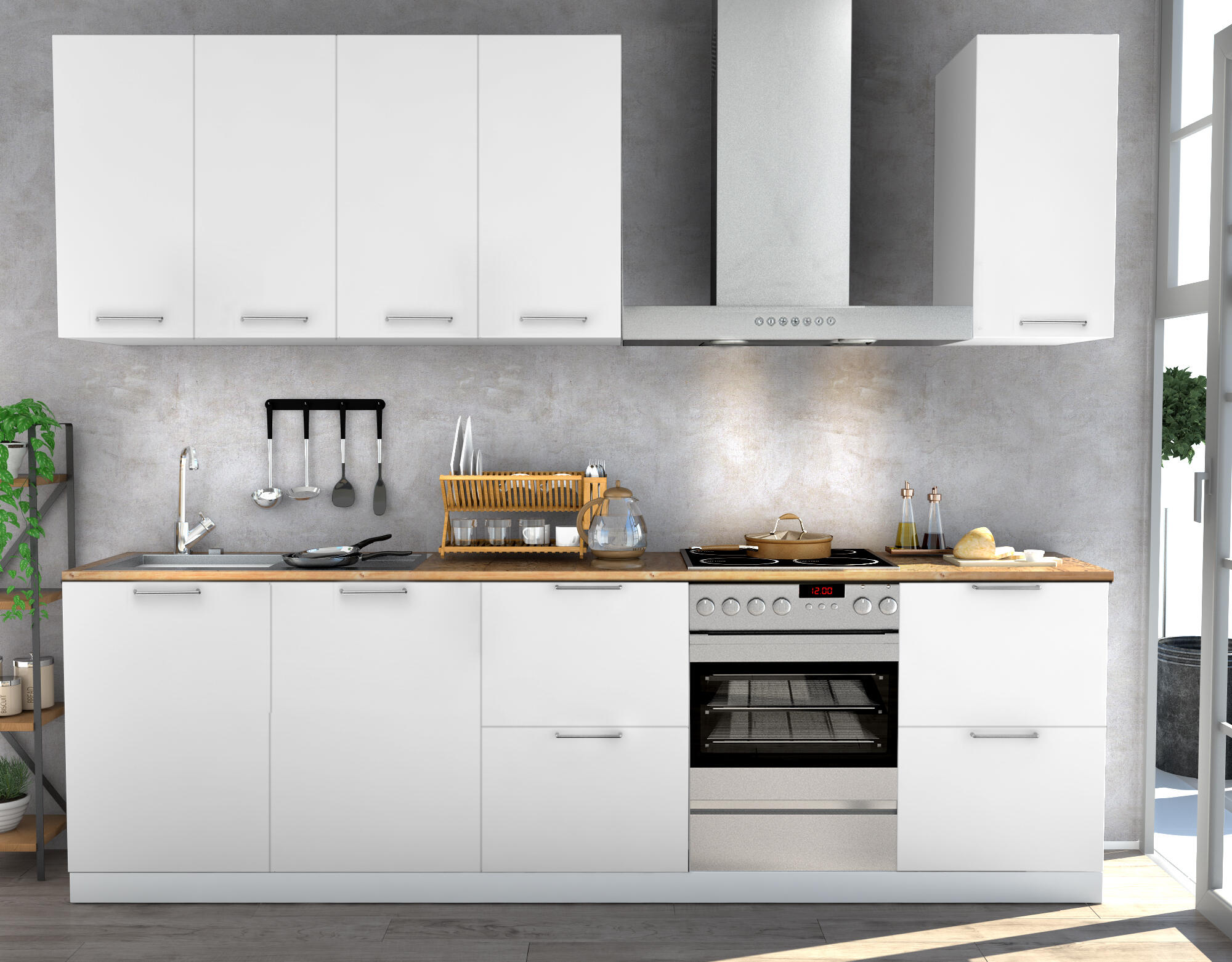 Porta de cozinha Delinia Sofia 15X77 cm branco - 2