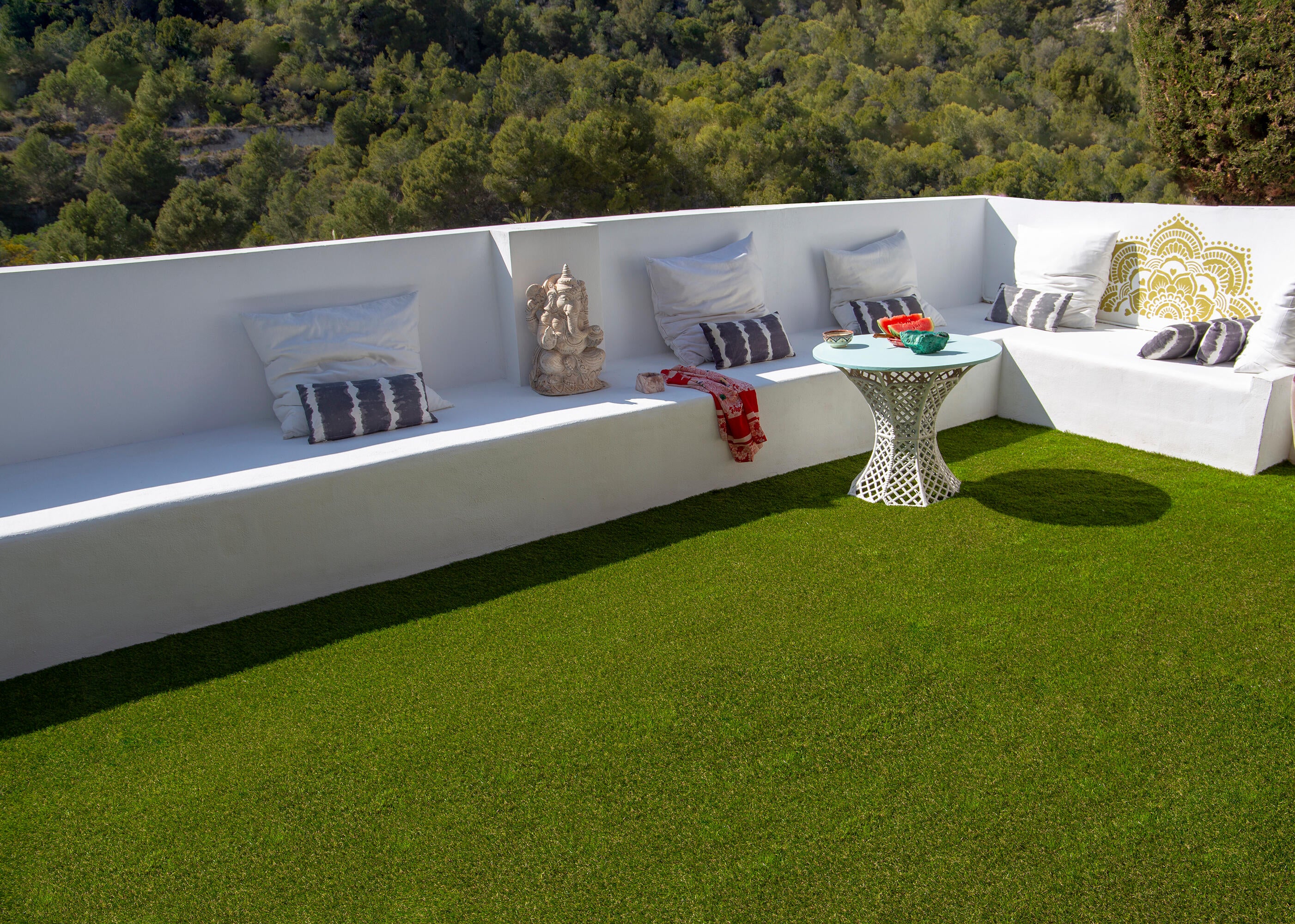 Rolo de relva artificial RODAS 20MM 2X5M - 5