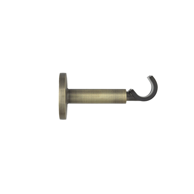 2 Soportes pared para barra diámetro 20 mm Neoclassic INSPIRE bronce envejecido extensible 9-12 cm
