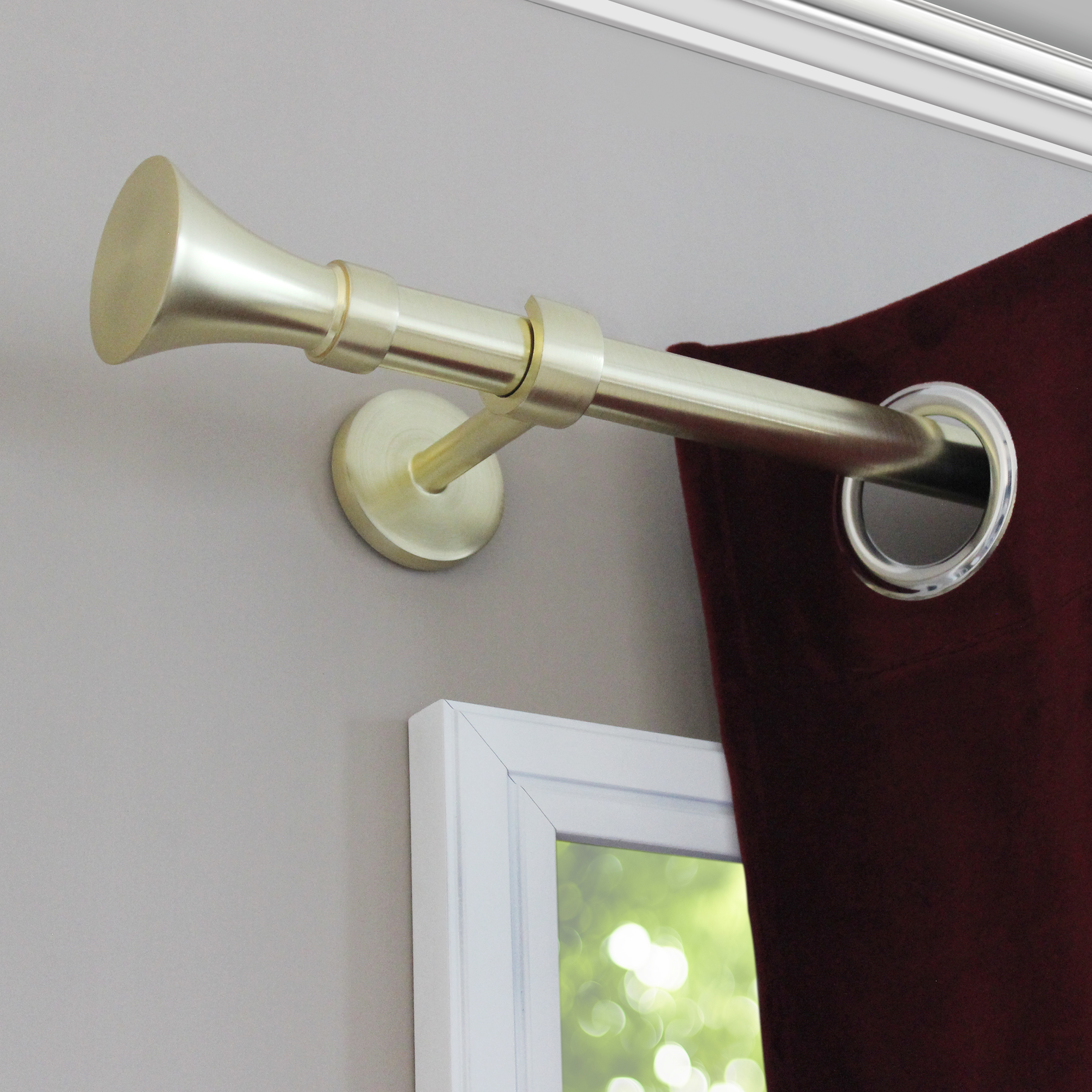 2 Suportes INSPIRE easyfix GLAMY d20cm 60mm dourado - 2