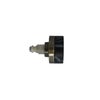 2 Terminales para barra de cortina Neo cap cilindro Neoclassic INSPIRE resina bronce para barra diámetro 20 mm