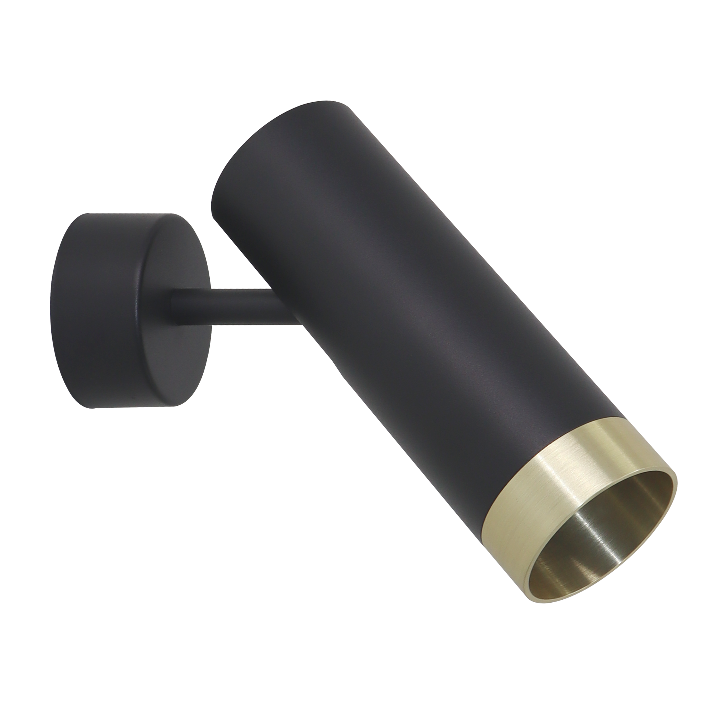 Reflektor Fado czarno-złoty GU10 Goldlux