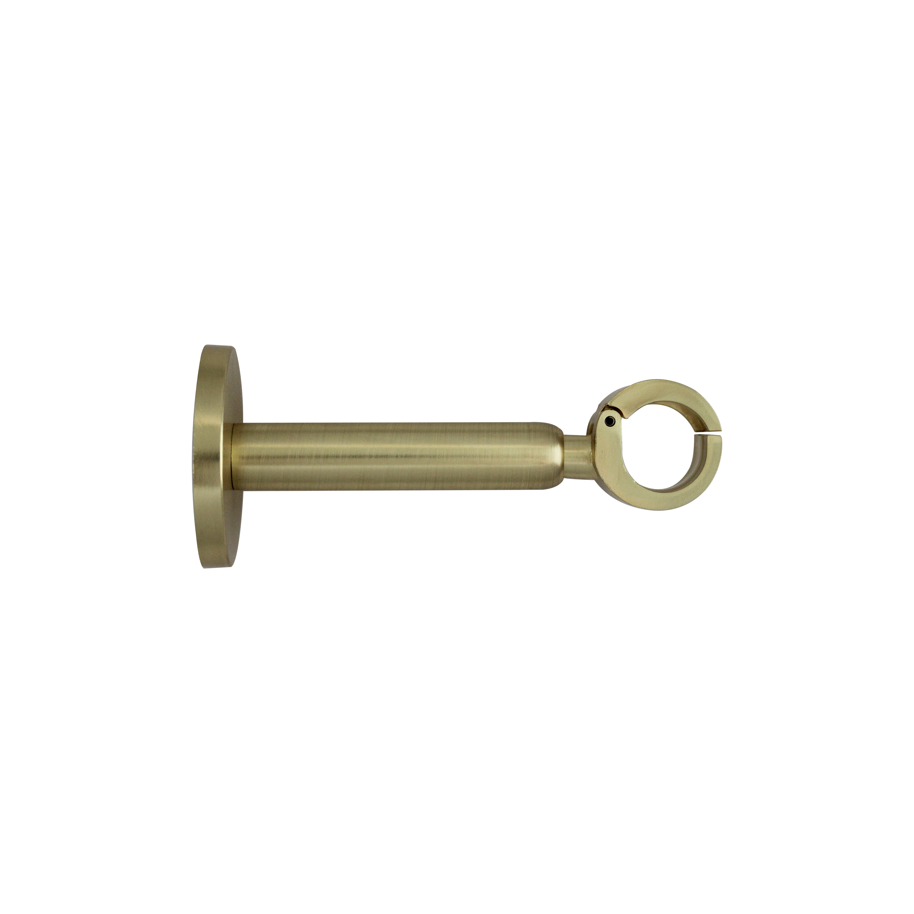 2 soportes d20 mm glamy aluminio inspire oro mate extensible 11.5-16 cm