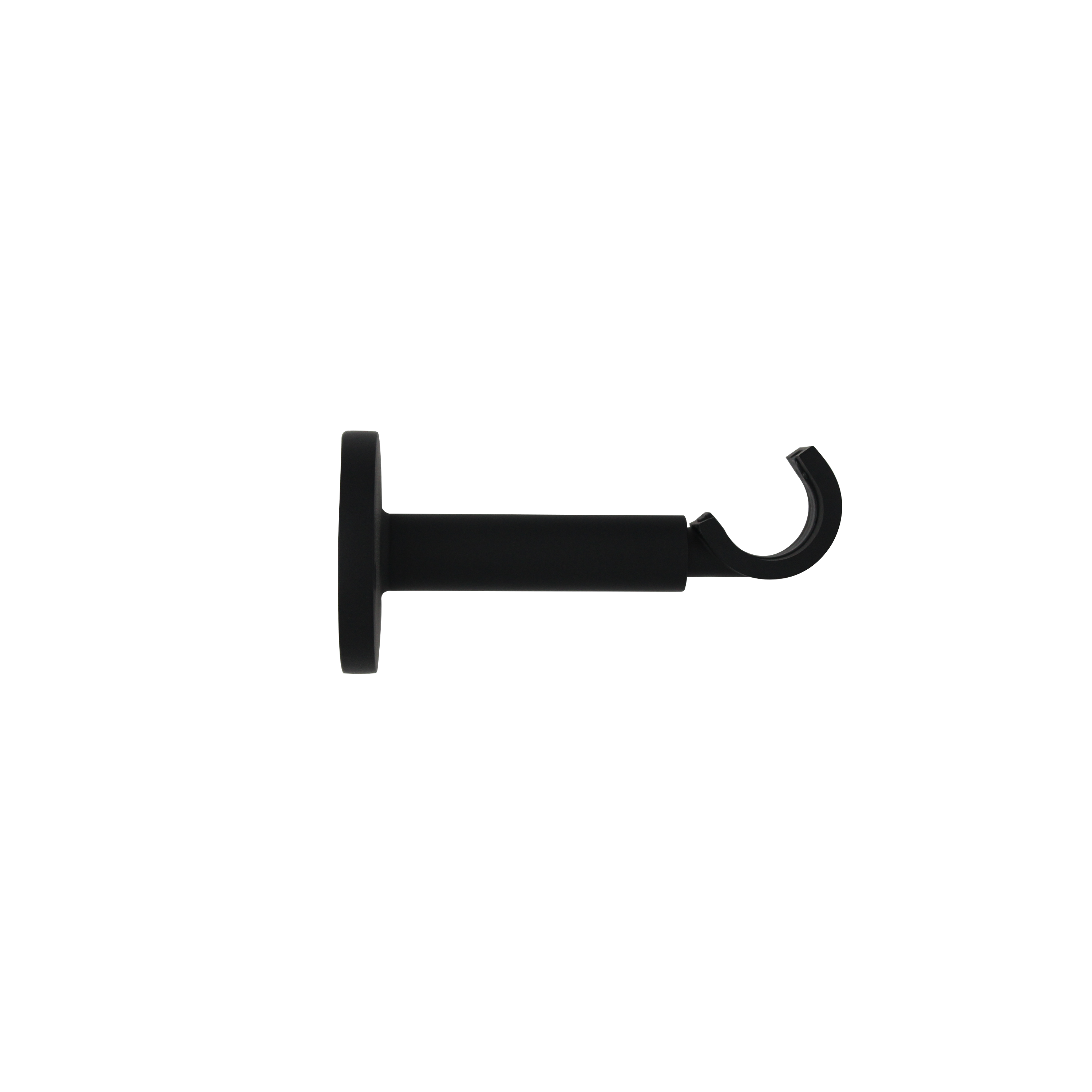 2 soportes d20 mm graph aluminio inspire negro mate extensible 9-12 cm