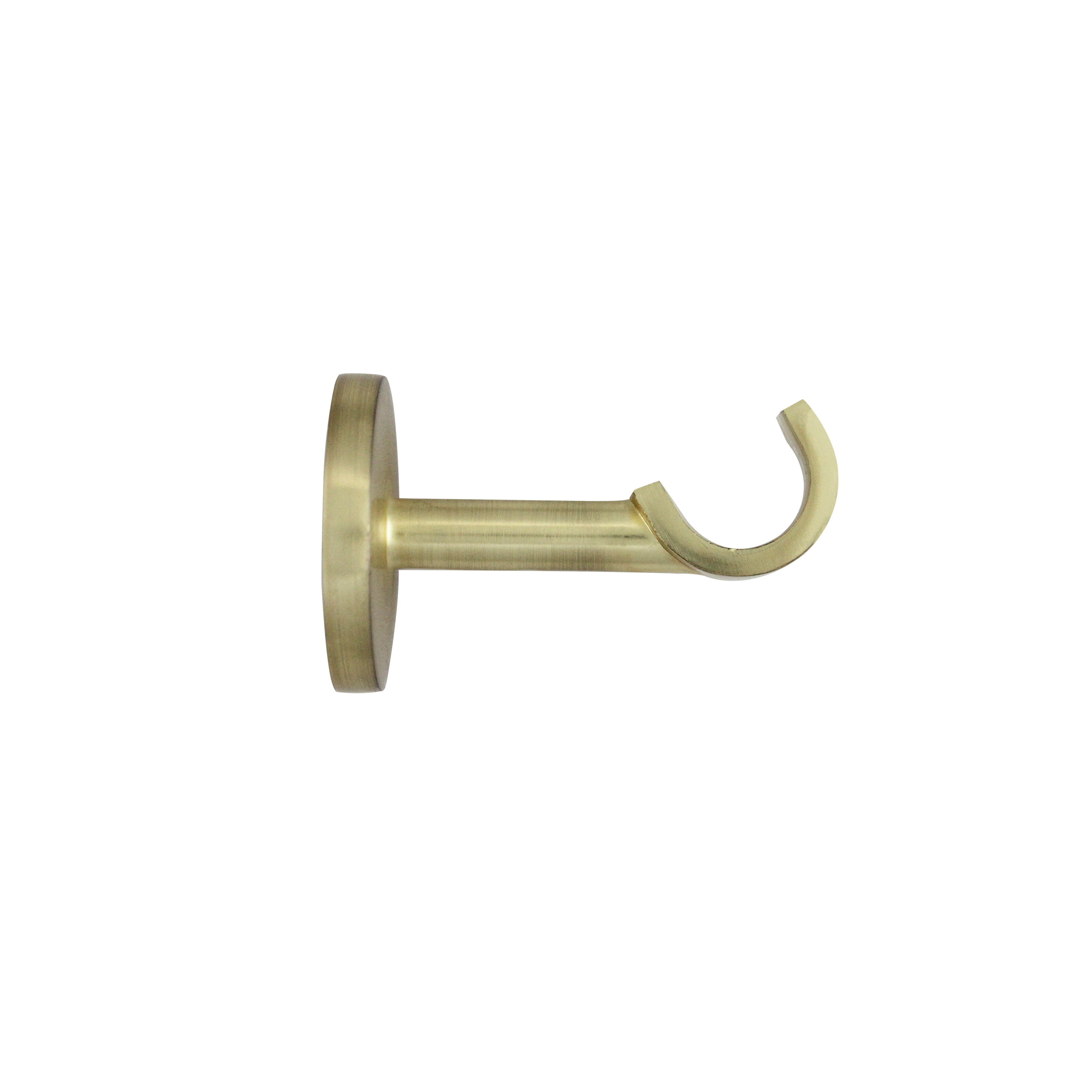 2 soportes d20 mm glamy aluminio inspire oro mate sigle fix 6 cm