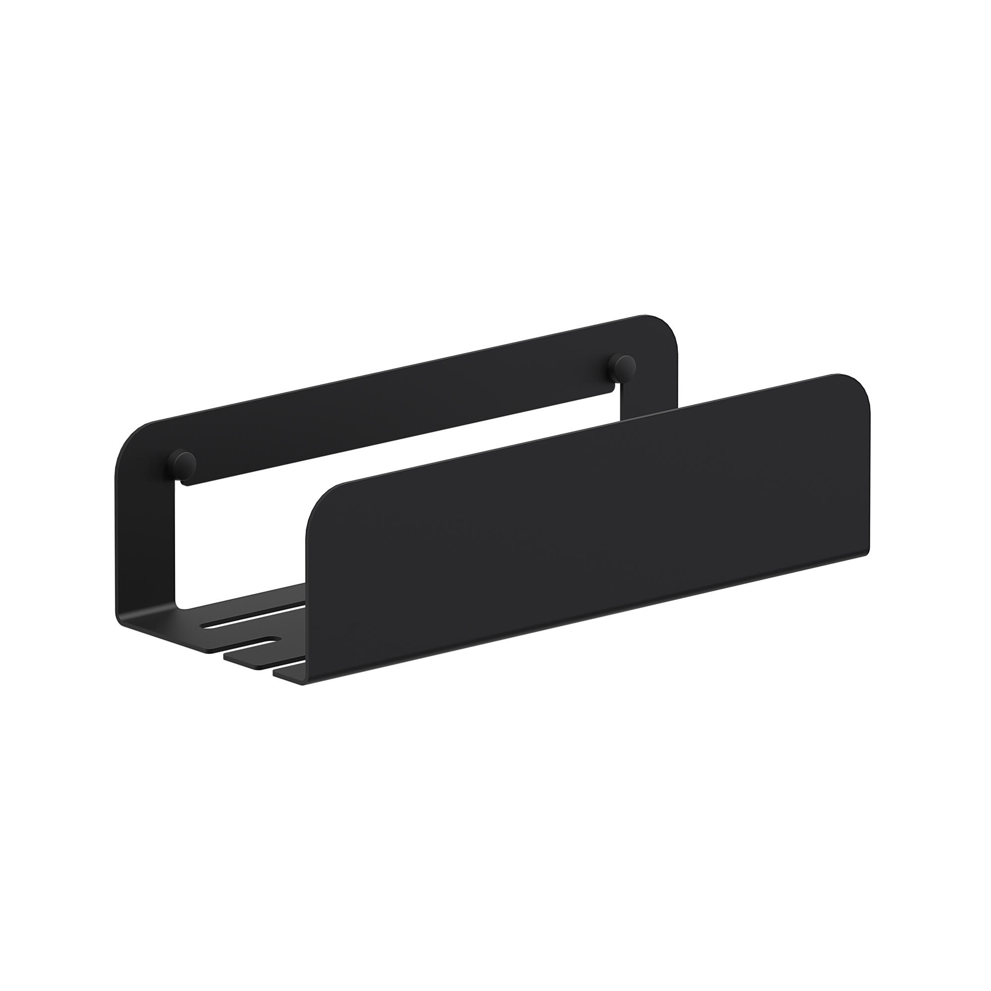 Organizador de ducha quick negro 30x8.2x12.4 cm