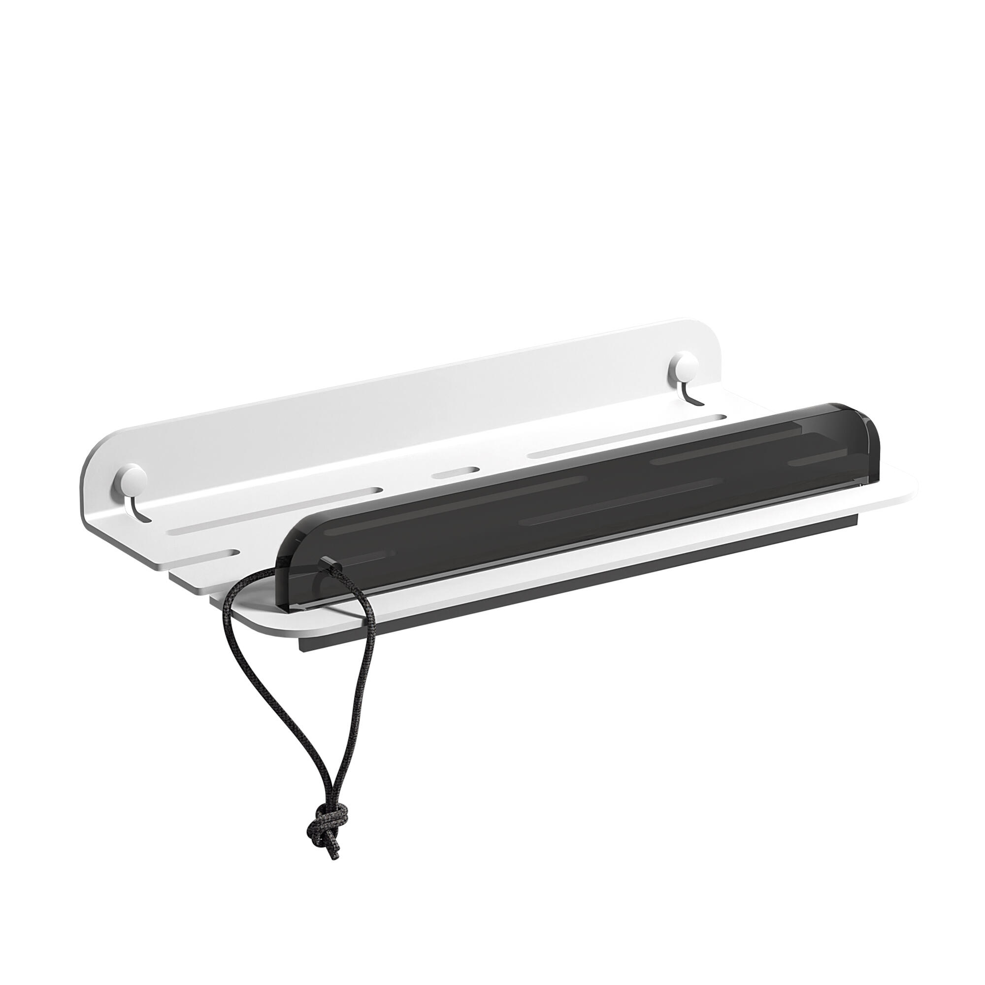 Organizador de ducha quick blanco 30x3.6x15.1 cm