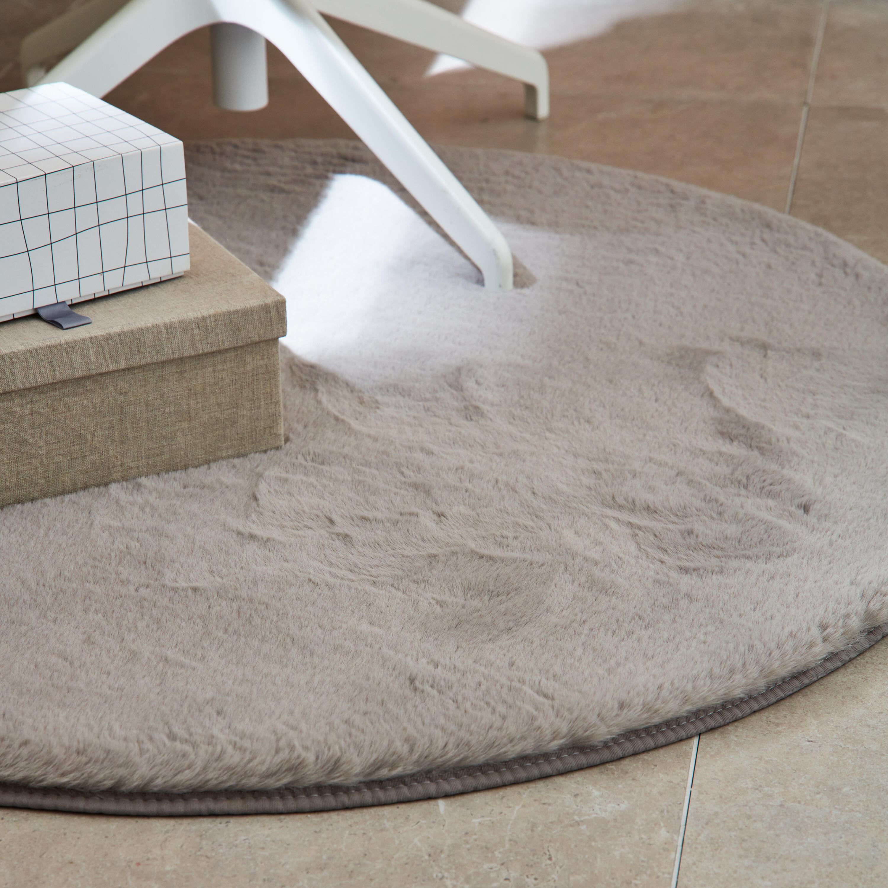 Tapete BIANCA imitação pele 100cm granito Inspire - 10