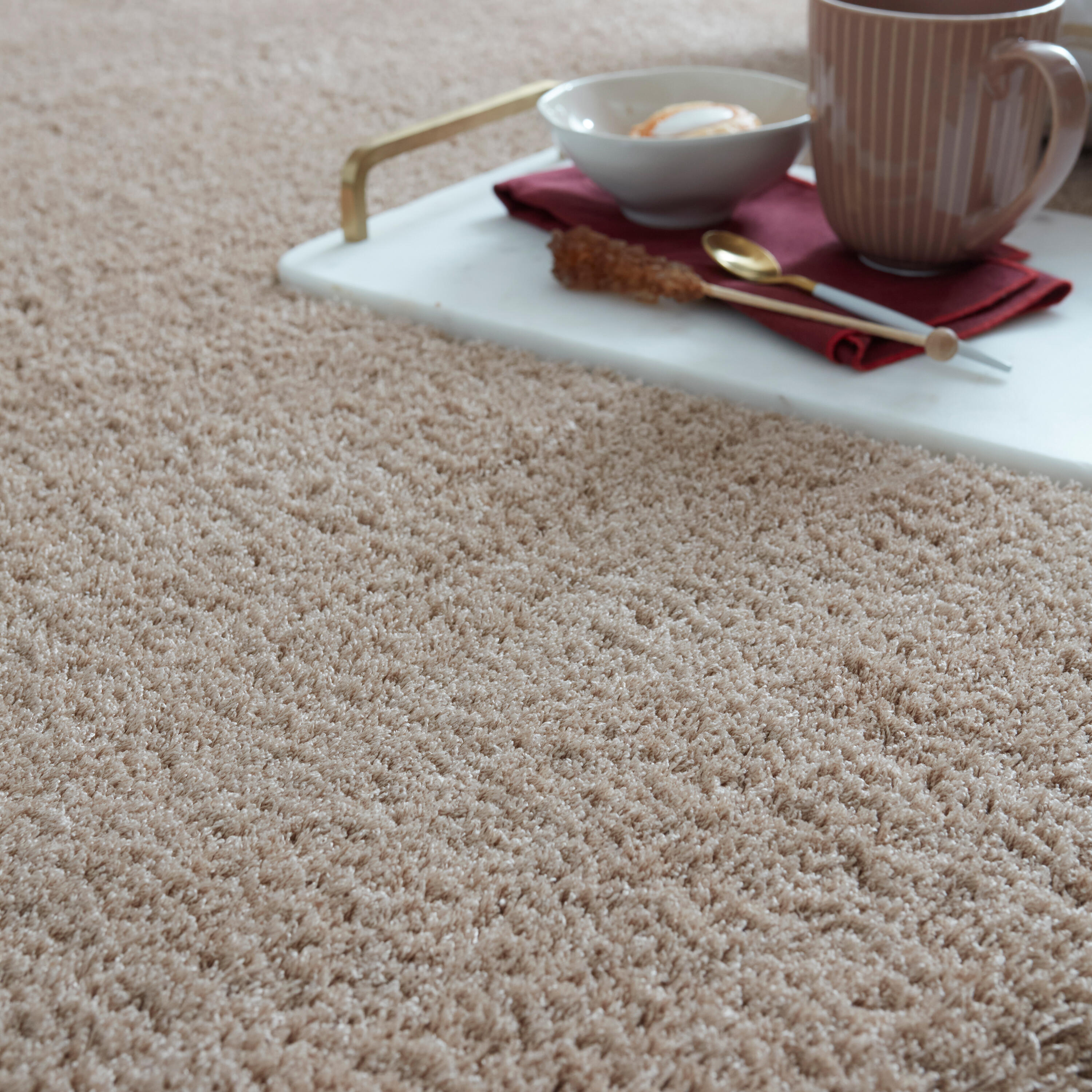 Scendiletto Enzol in poliestere, L 115 x L 60 cm, marrone - 9