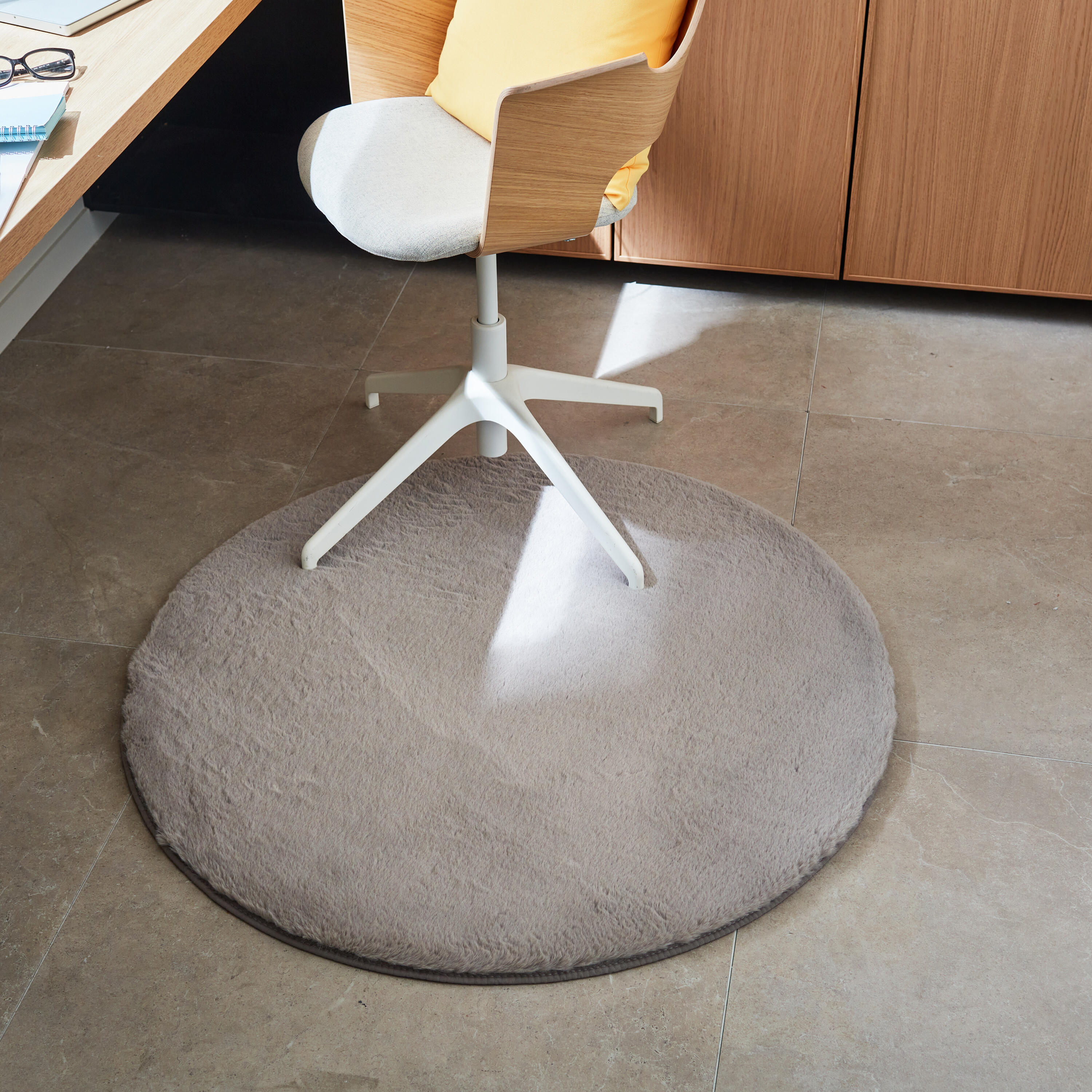 Tapete BIANCA imitação pele 100cm granito Inspire - 3