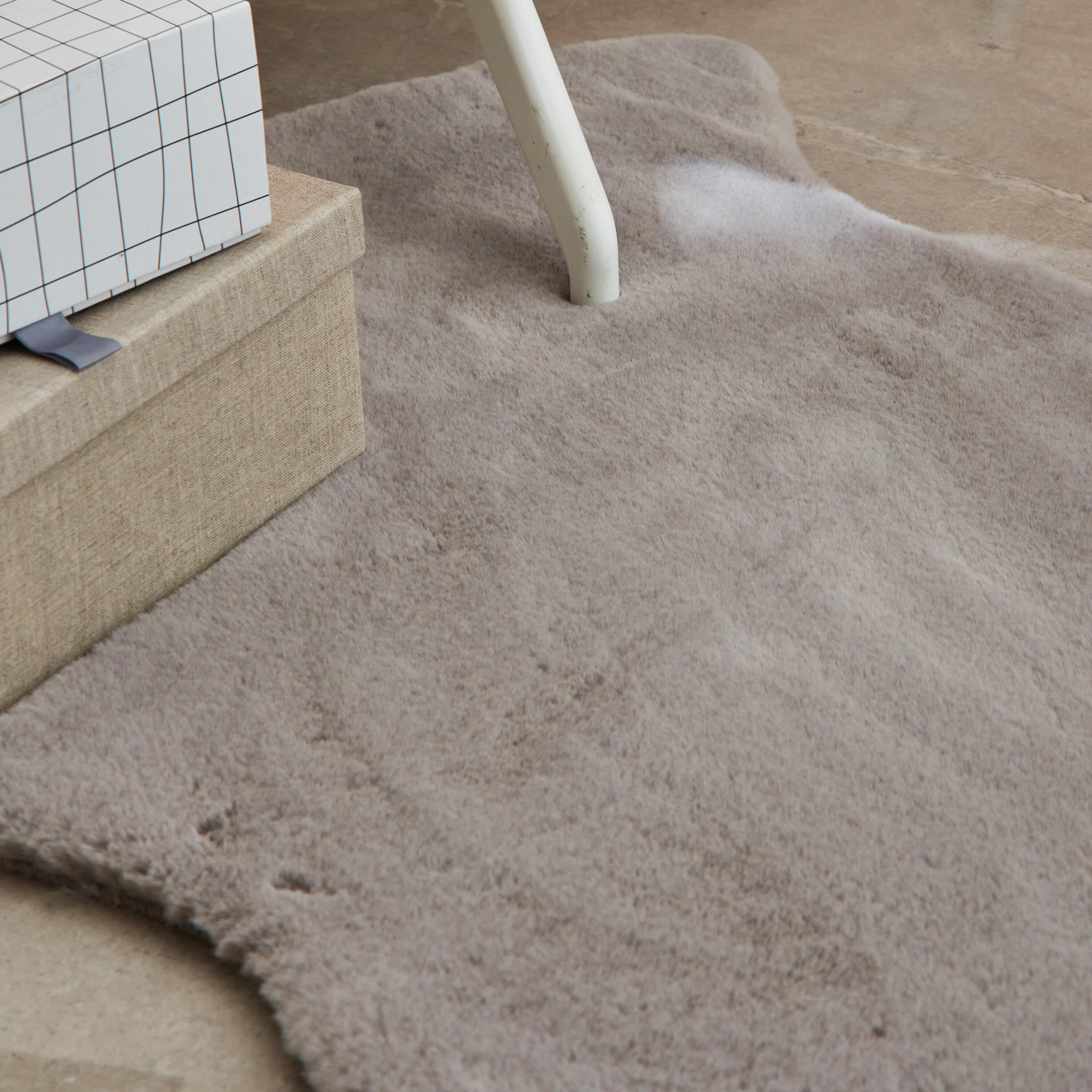 Tapete Liso Bianca Fake Rabbit 60x90cm Inspire - 13