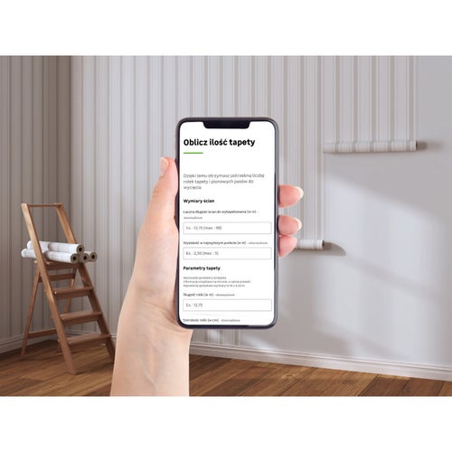 Oblicz ilość tapety