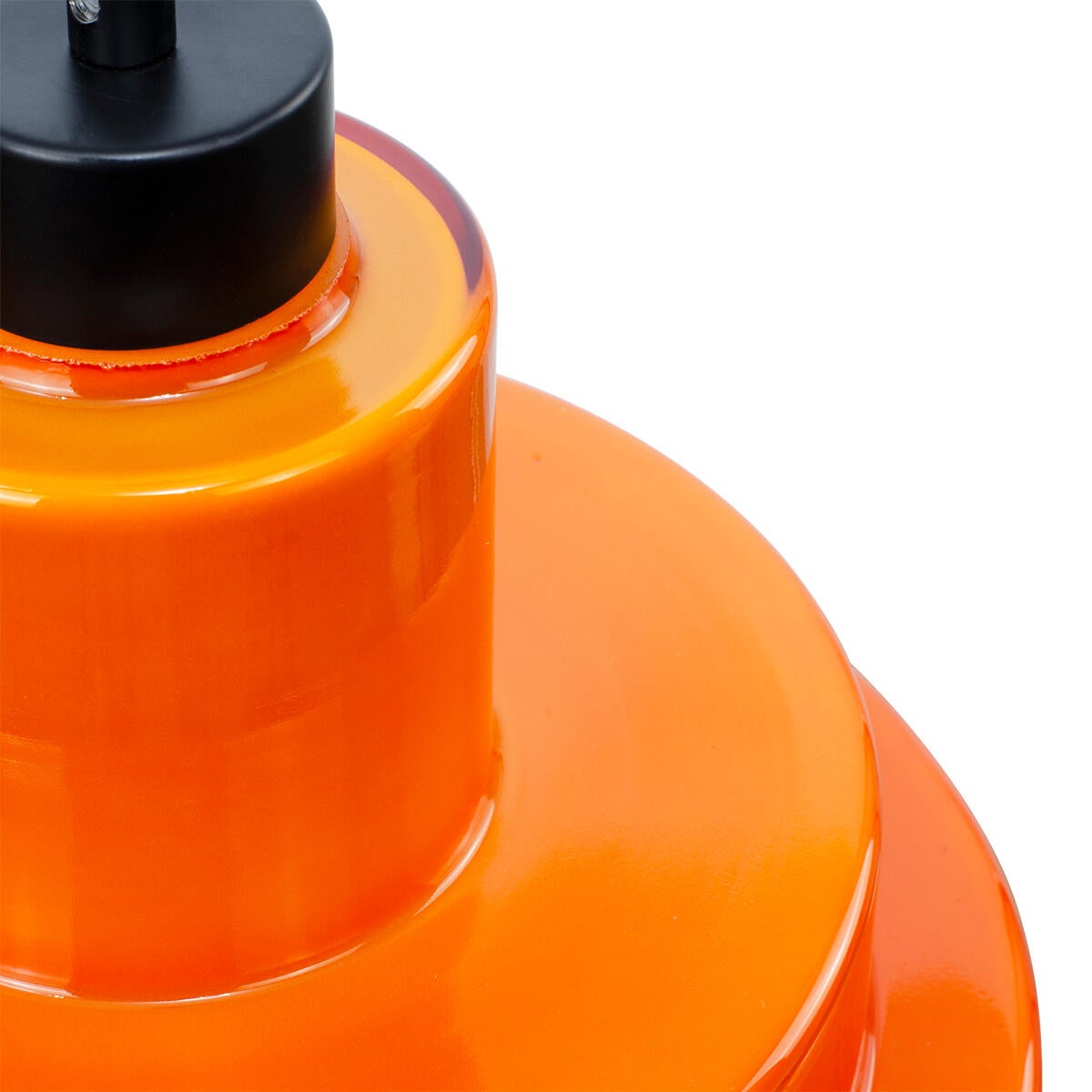 Suspension Foza verre, orange, Diam.27.5 cm, E27 - 5