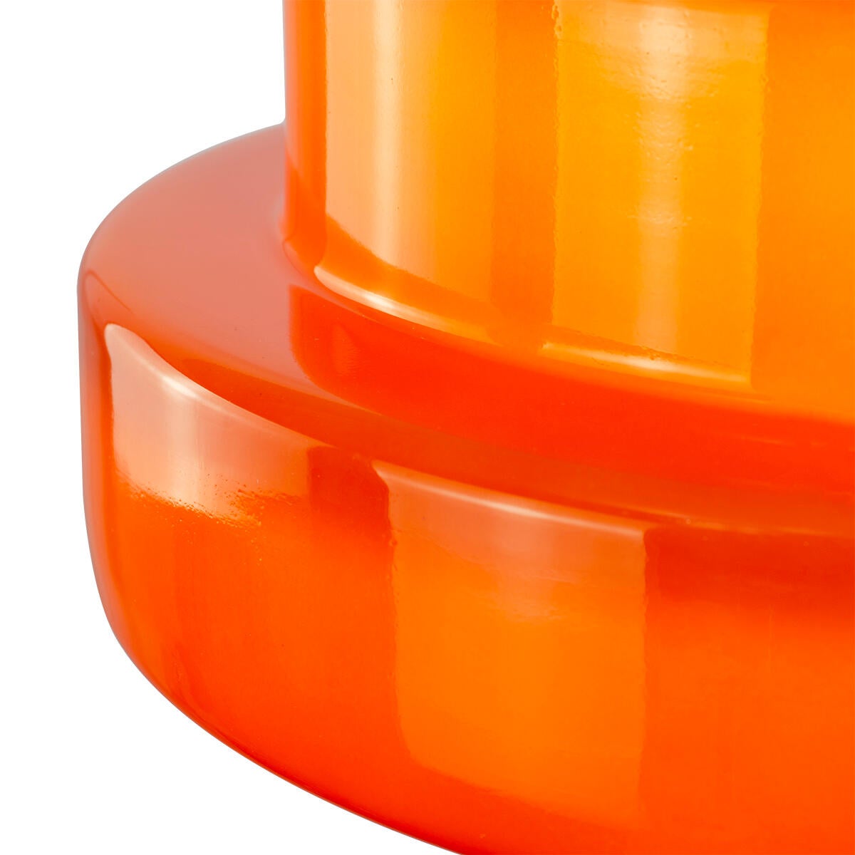 Suspension Foza verre, orange, Diam.27.5 cm, E27 - 3