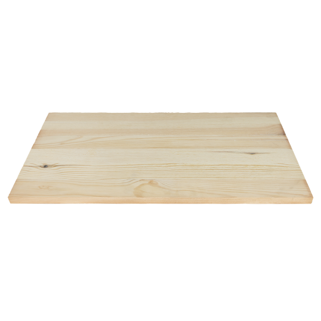 Etagère murale pin massif SPACEO, L.60 cm x P.26 cm, Ep.1.8 cm