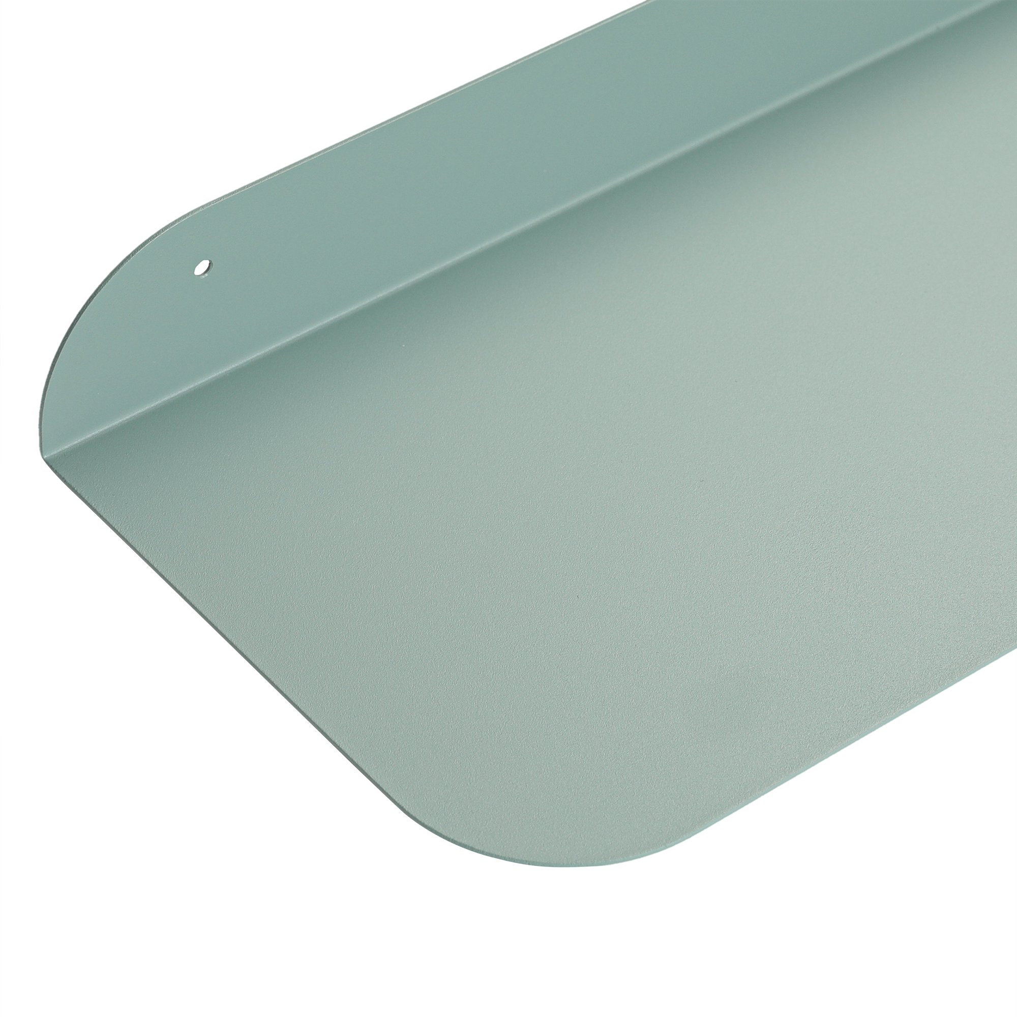 Mensola a muro Mastic SPACEO a l in acciaio L 60 x P 20 cm verde acqua - 6