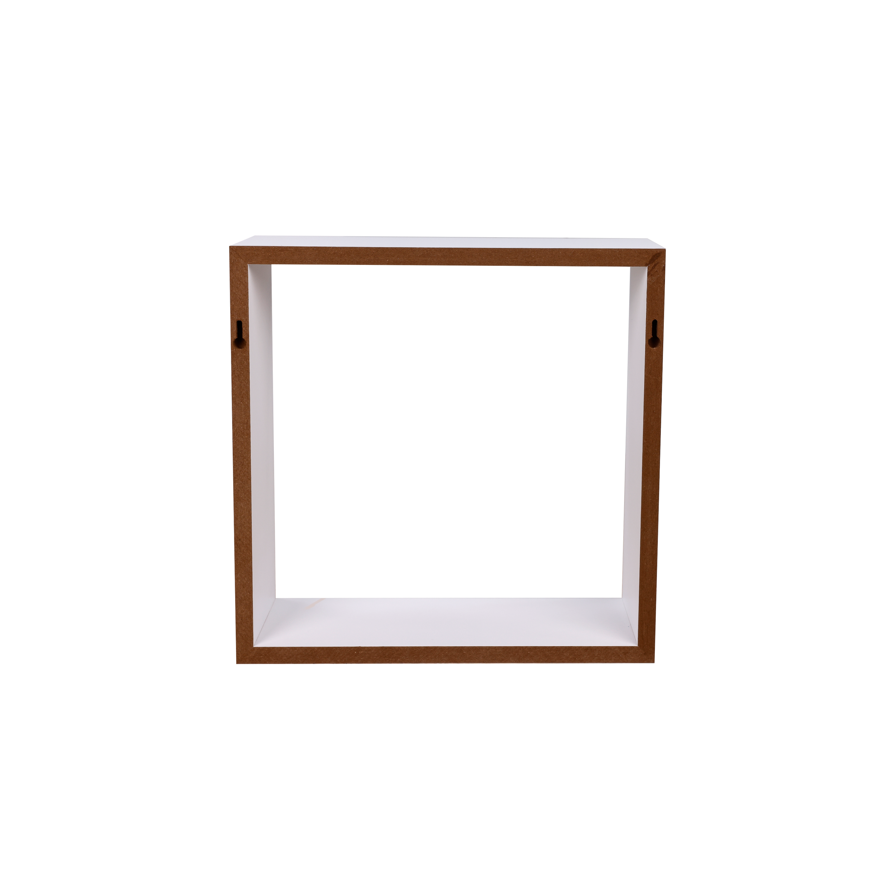 Estante mural Spaceo  en color blanco de 30x9.7 cm y carga máx de 5 kg - 3