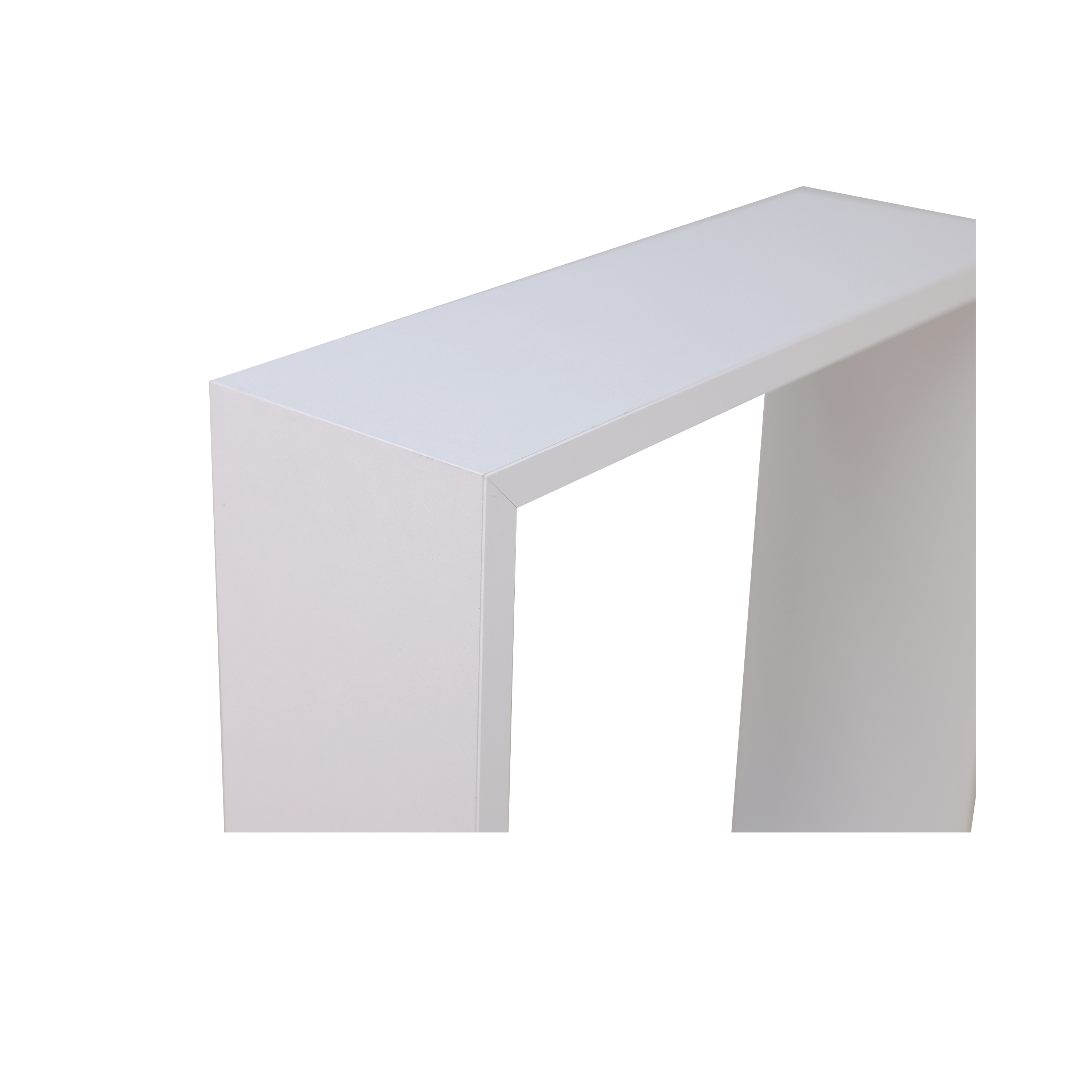 Estante mural Spaceo  en color blanco de 30x9.7 cm y carga máx de 5 kg - 9