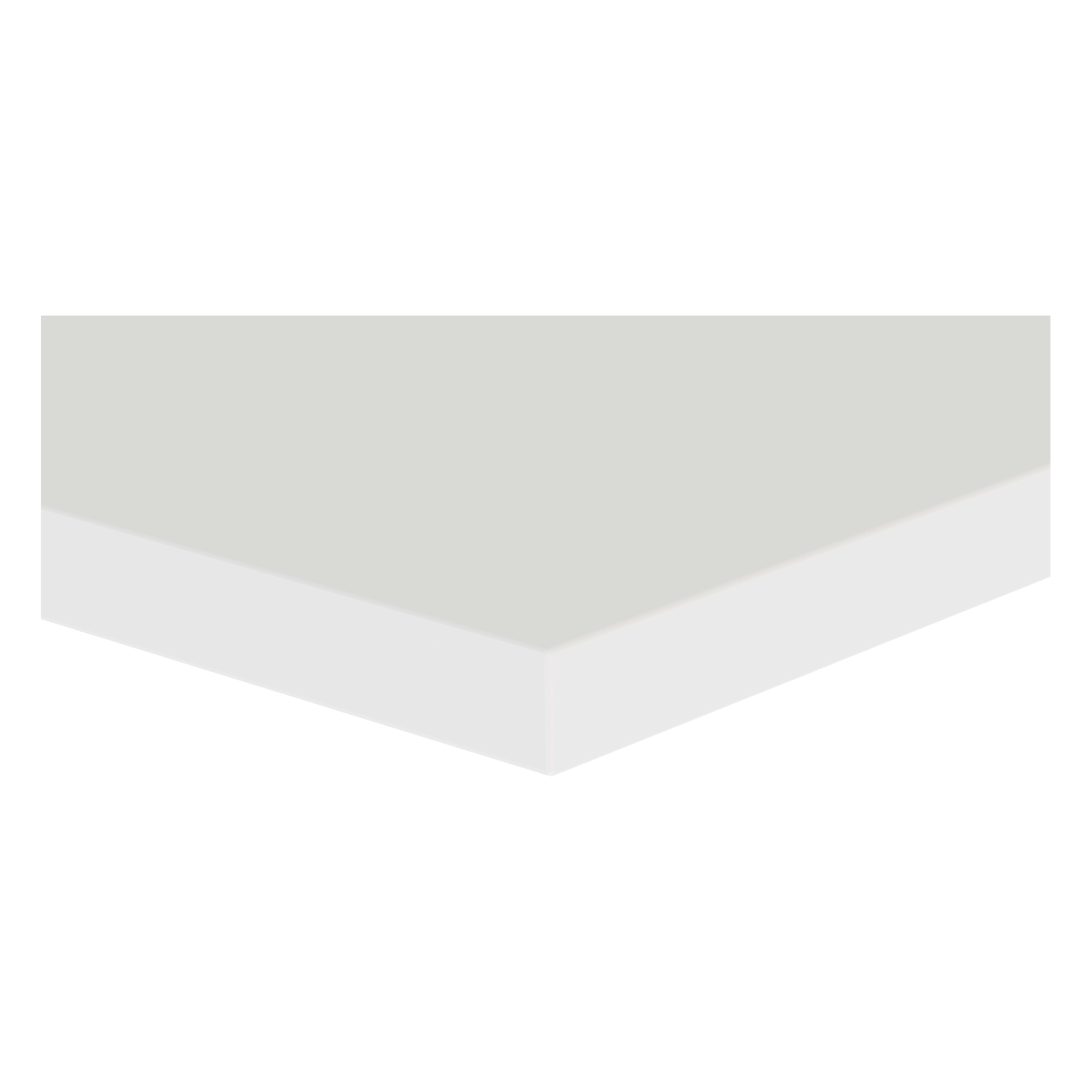 Prateleira de melamina 90x18x1.8cm branca - 11