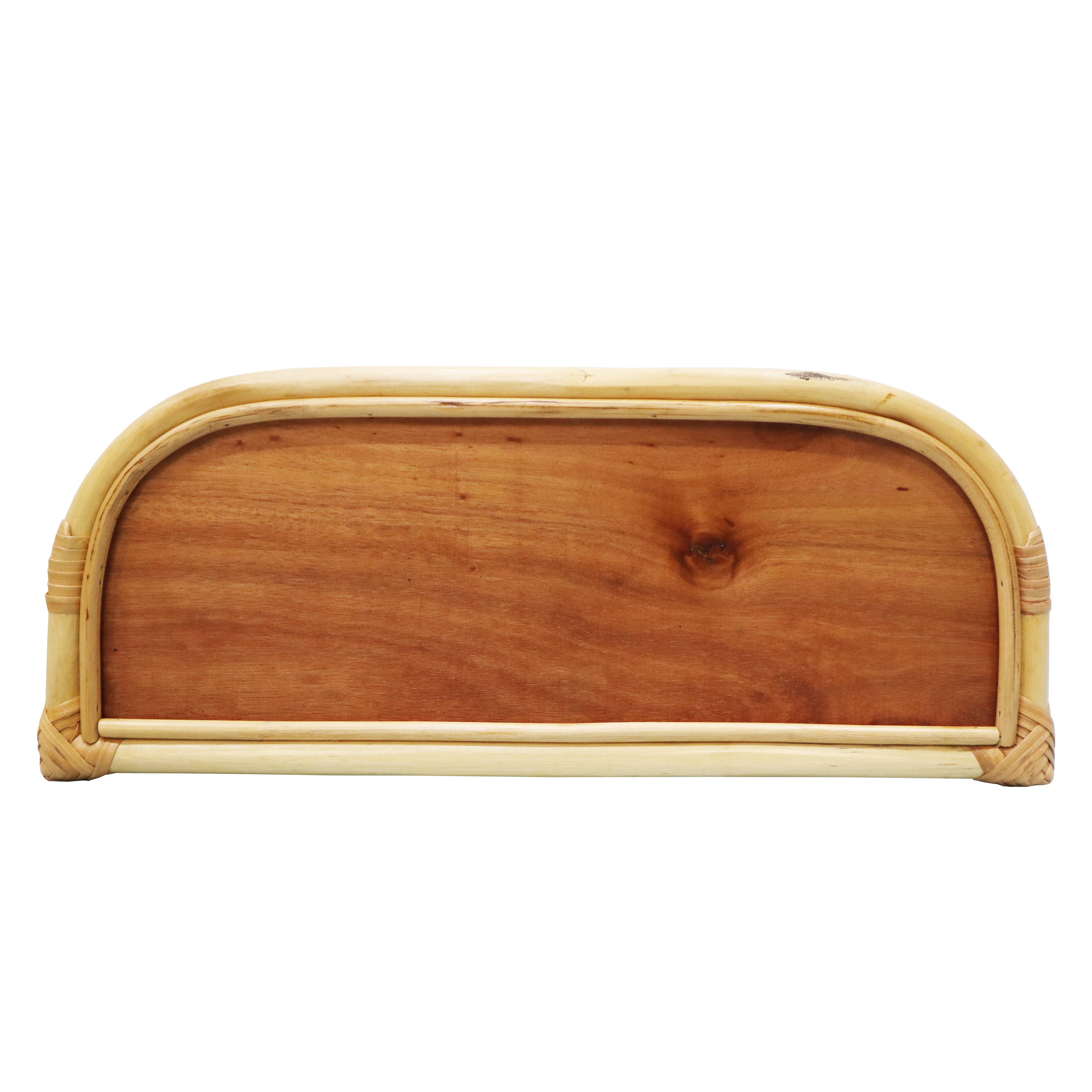 Etagère murale rotin SPACEO, H.25 cm x L.50 cm x P.20 cm, Ep.2 cm - 10