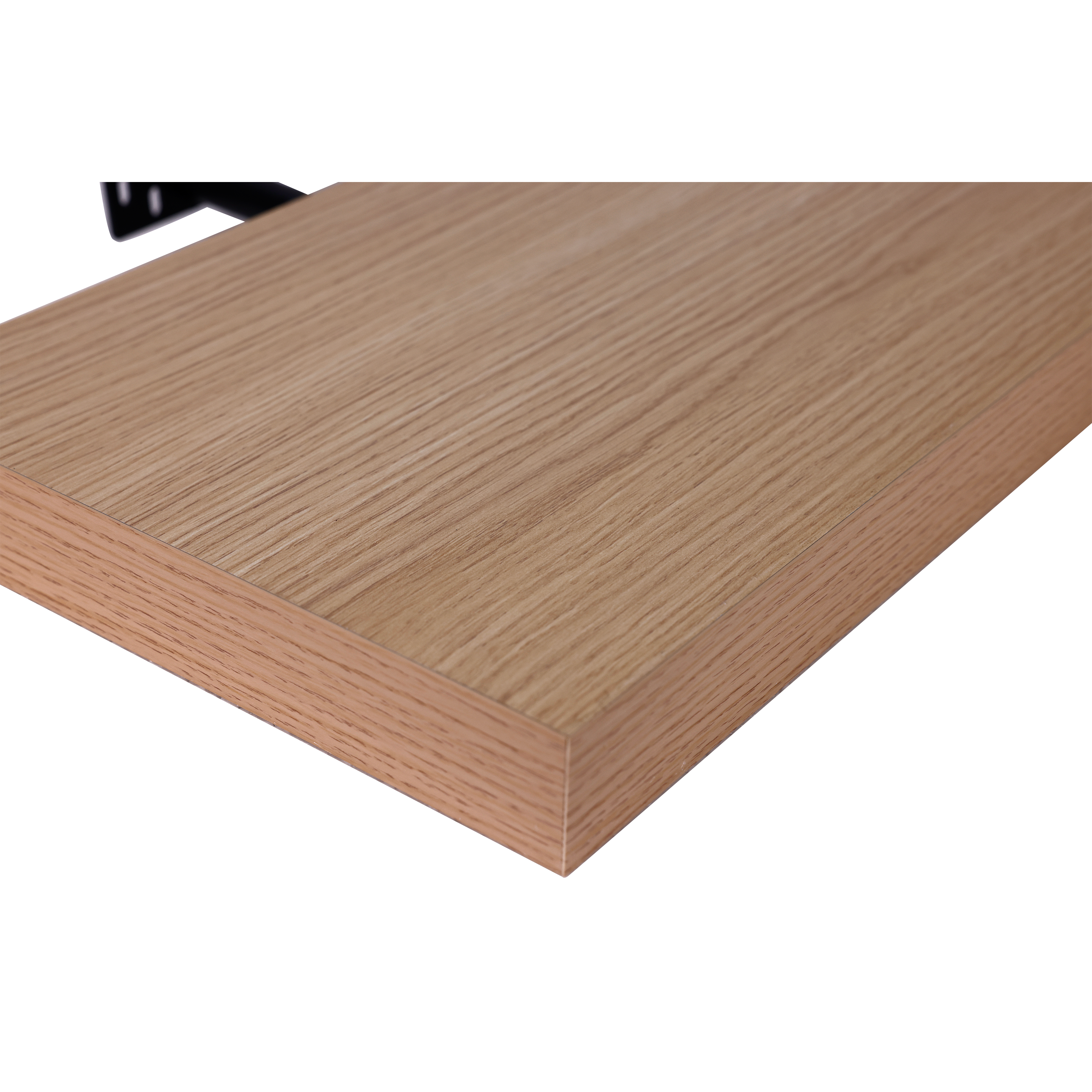 Estante de pared de madera mdf Spaceo rectagular  color roble 60x23.5 cm - 9