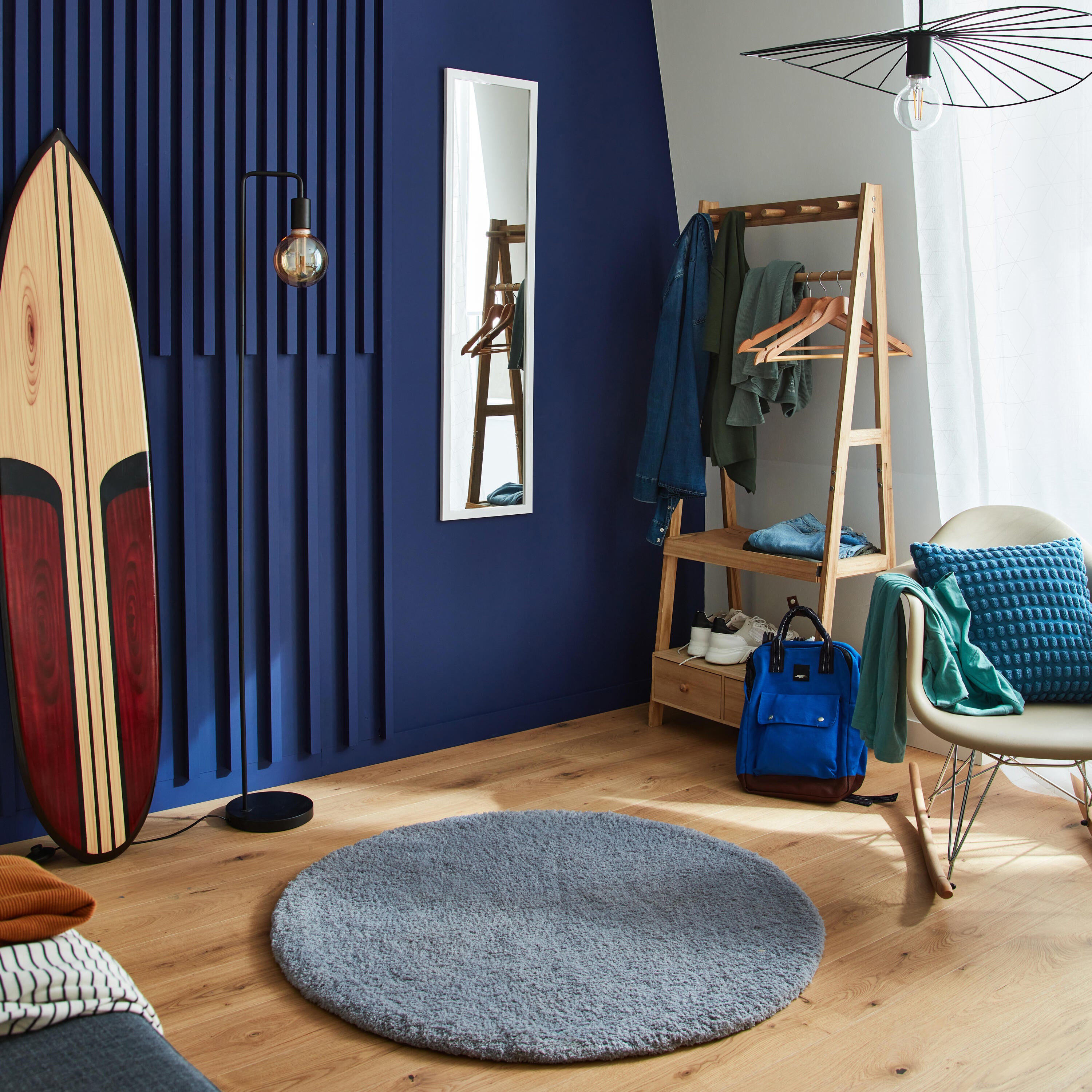 Lampa podłogowa Lina czarna E27 Inspire - 7