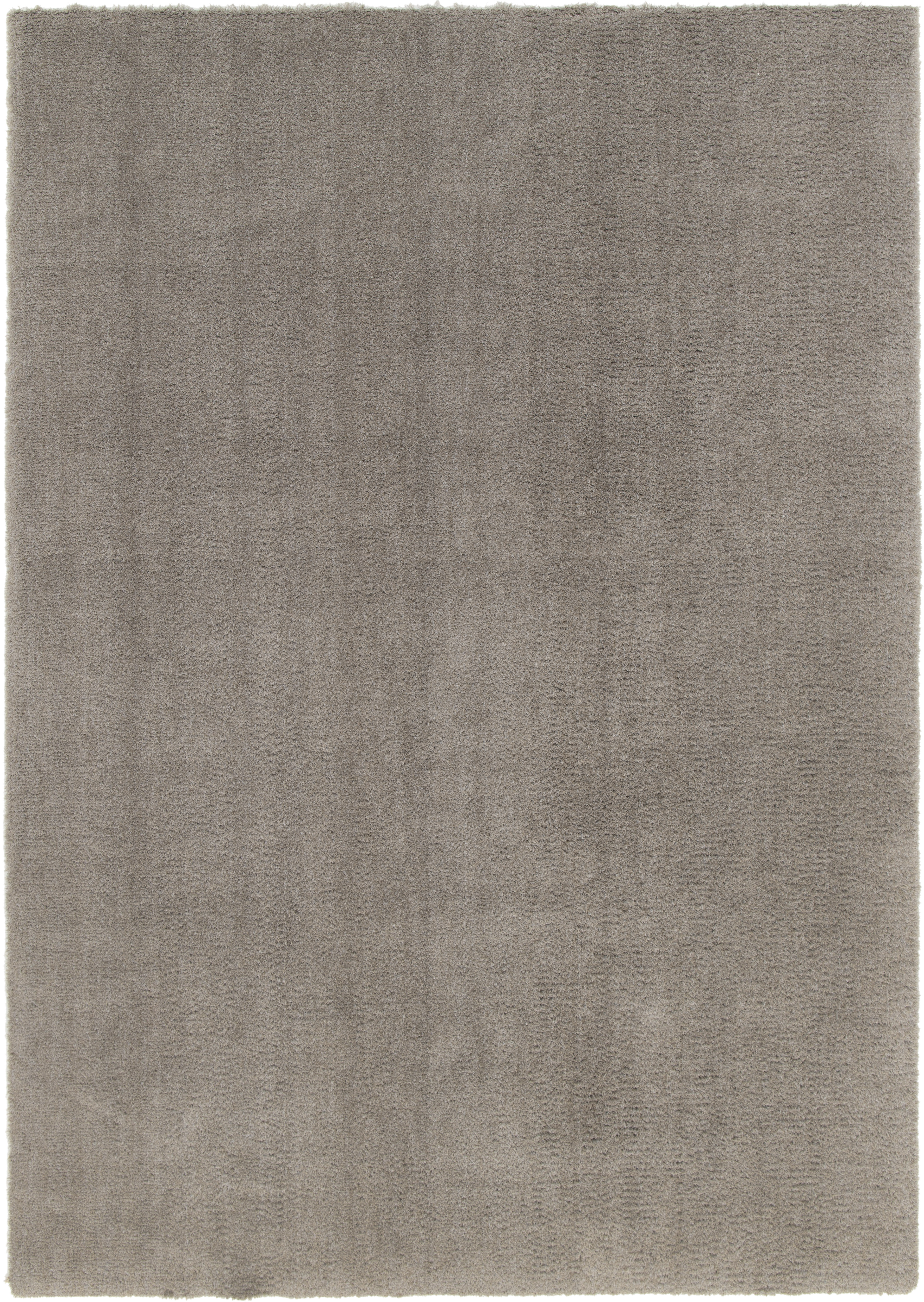 Alfombra  poliéster pelo medio INSPIRE base antideslizante Enzol liso marrón trench  lavable en lavadora 160x230cm - 8