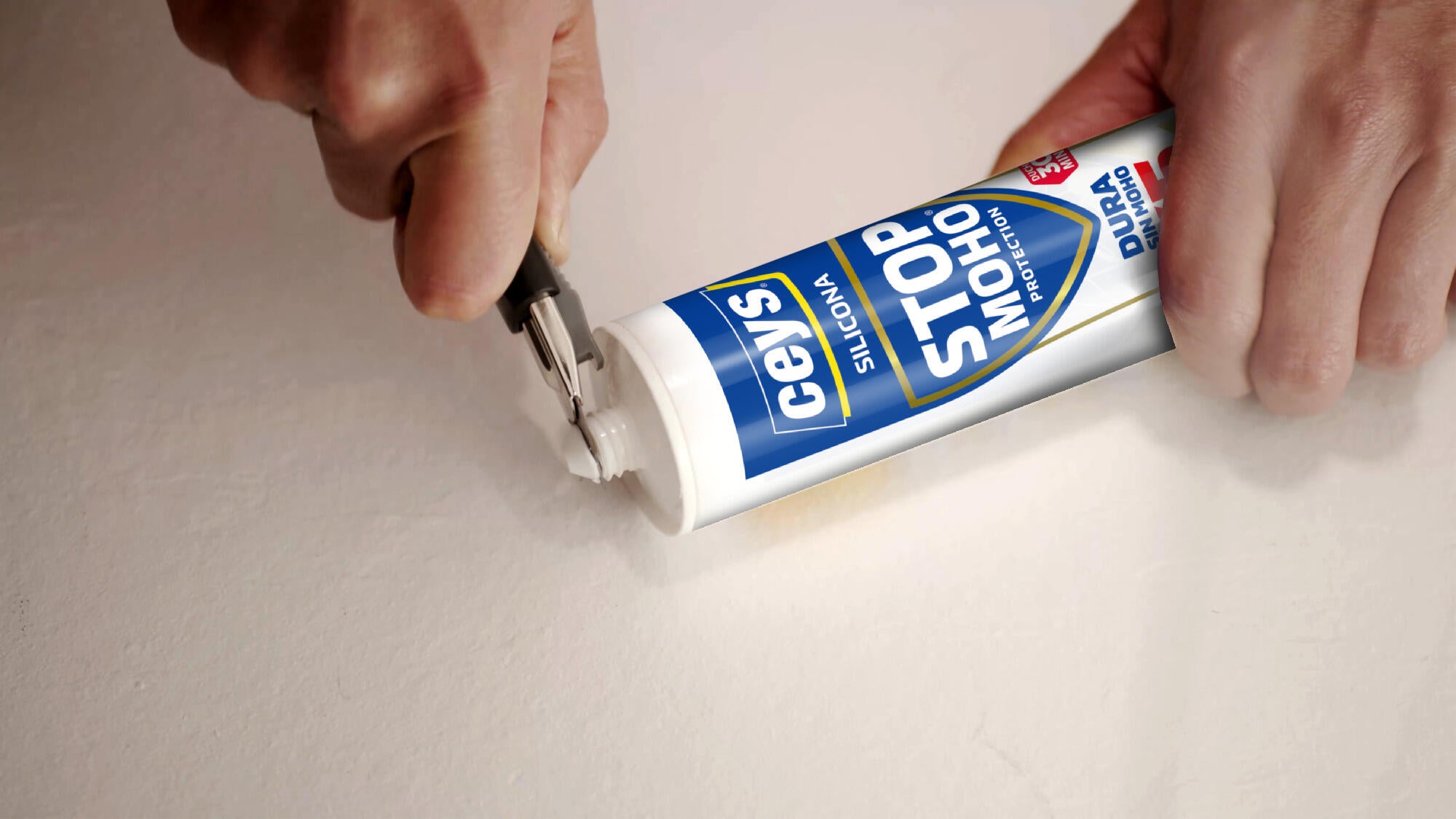 Silicone cozinhas e casa de banho 280 ml transparente Stop Mofo Express Ceys - 6