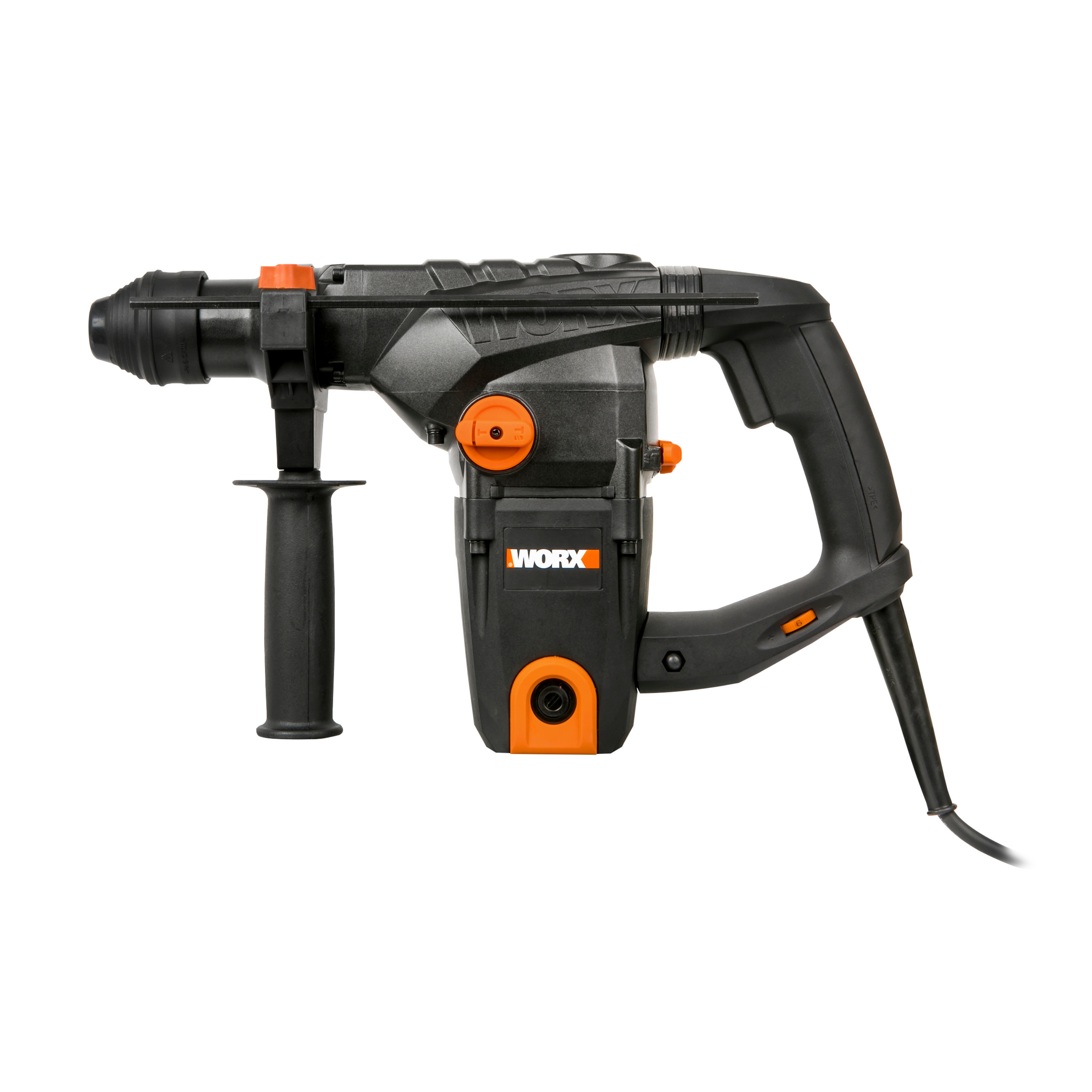 Marteau perforateur 1250W WORX - WT344 (Livré avec 1 foret et 1 burin) - 3