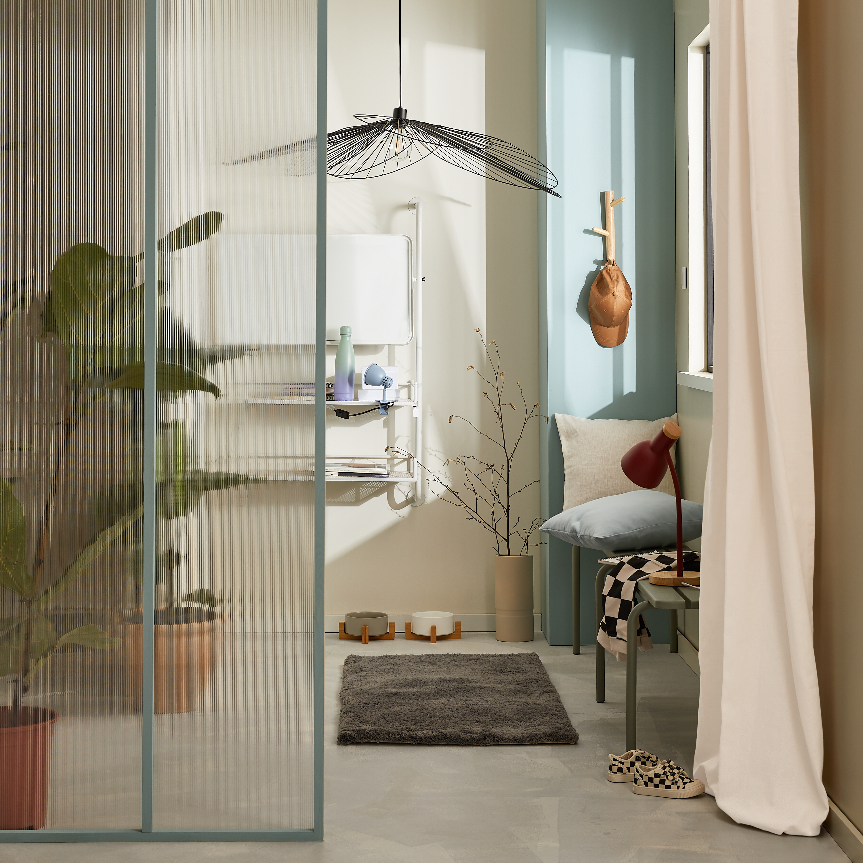 Lampa wisząca Bamako czarna E27 Inspire - 3