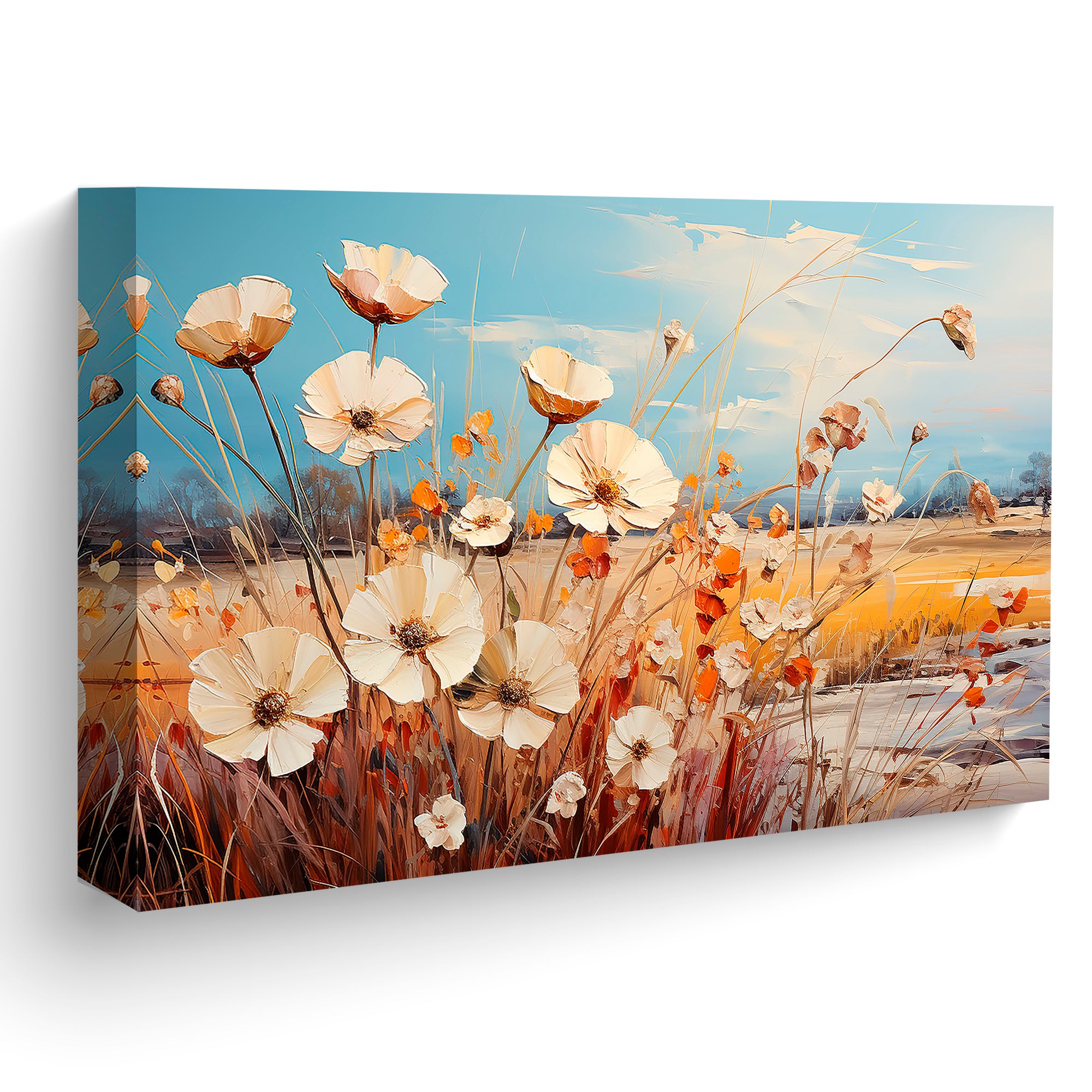 Canva decorativa FLORES 70x100 cm multicolor - 7