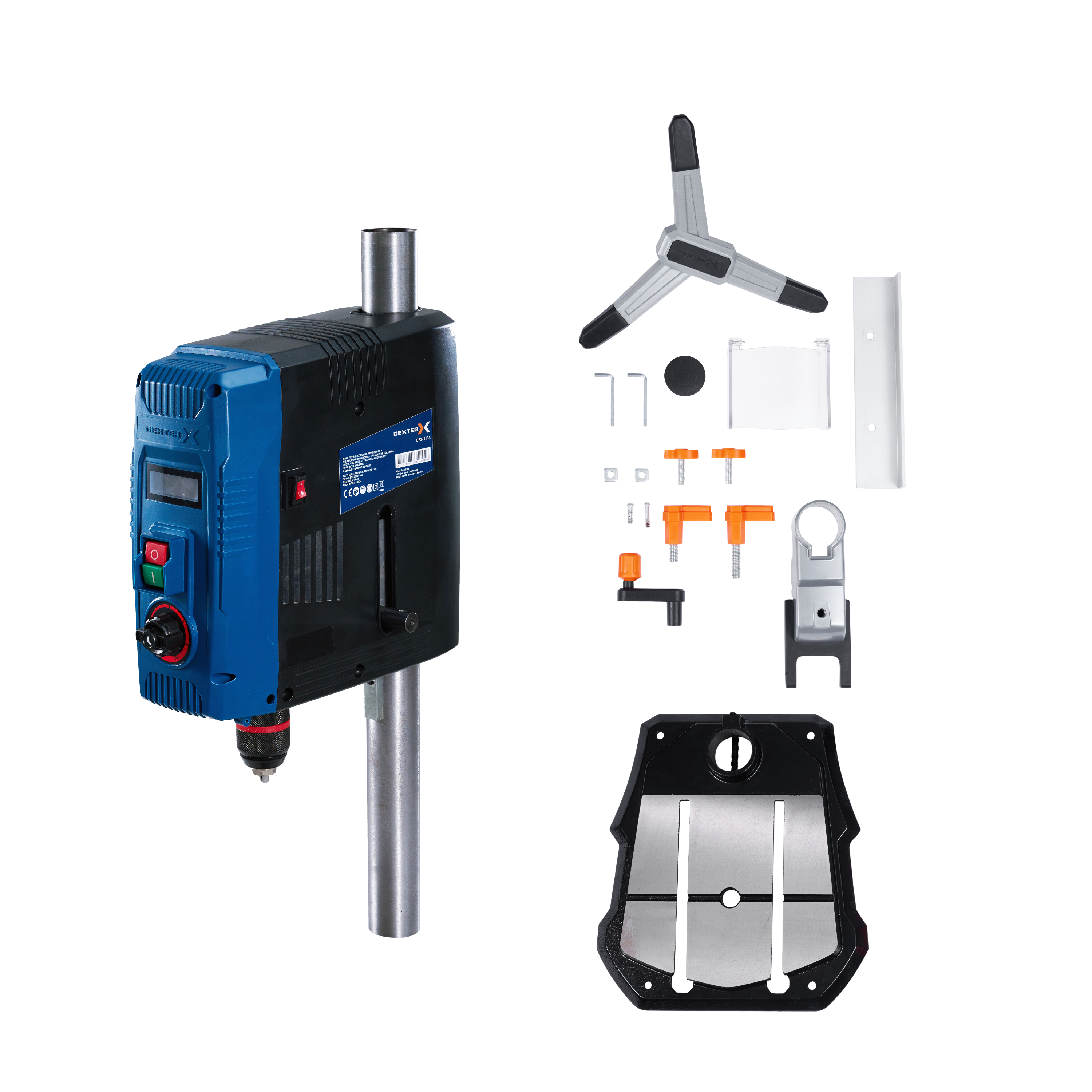 Masina de gaurit cu coloana, Dexter, 710 W | Leroy Merlin