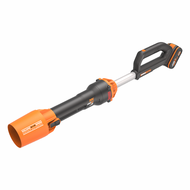 Souffleur de feuilles 20V 209km/h WORX - WP544E (1 batterie 4Ah et chargeur)