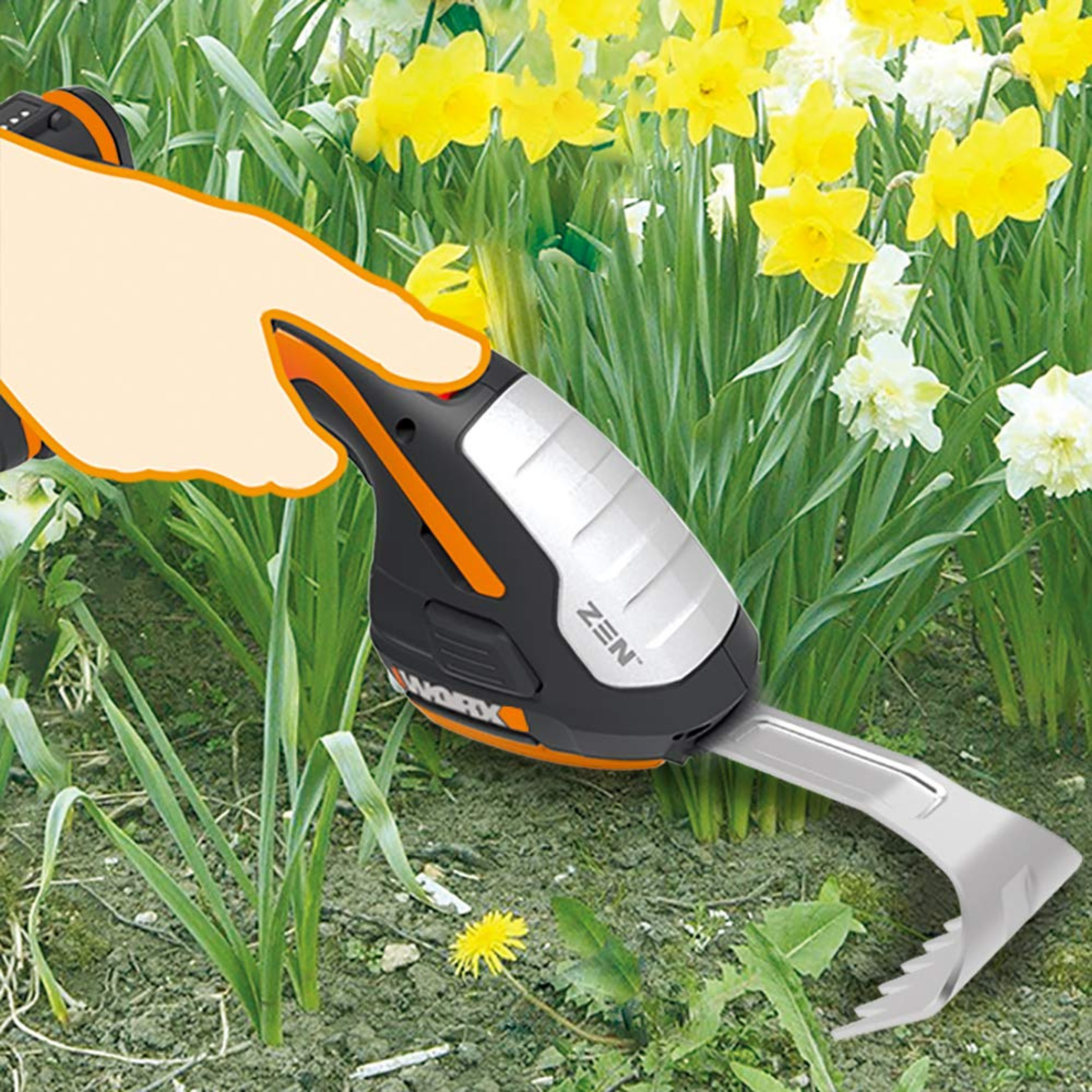 Sculpte-haies et Taille-herbes 20V WORX - WP808E (1 batterie 2Ah et chargeur) - 6