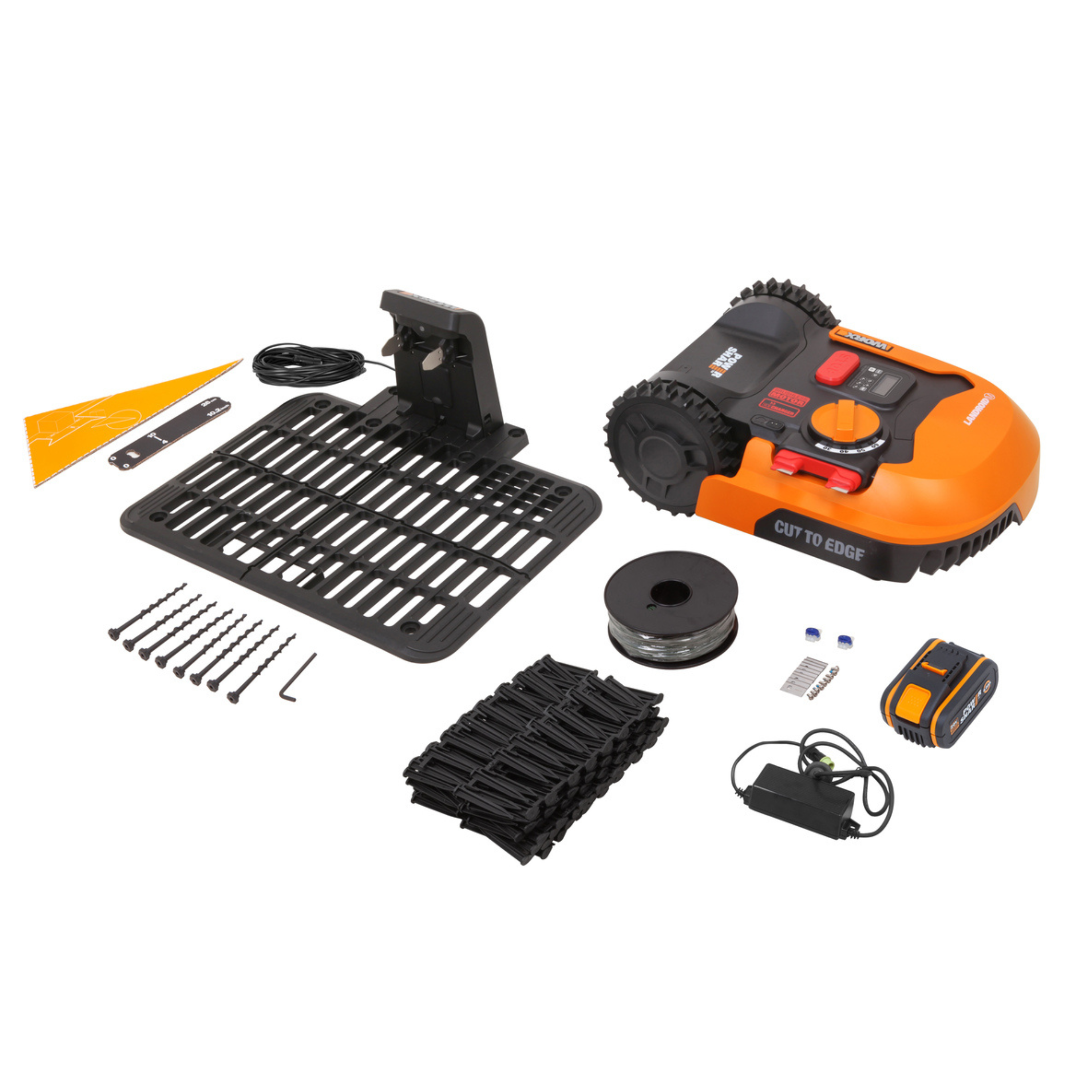 Robot tondeuse connecté WORX LANDROID - Jusqu'à 2000m² - WR155E - 2