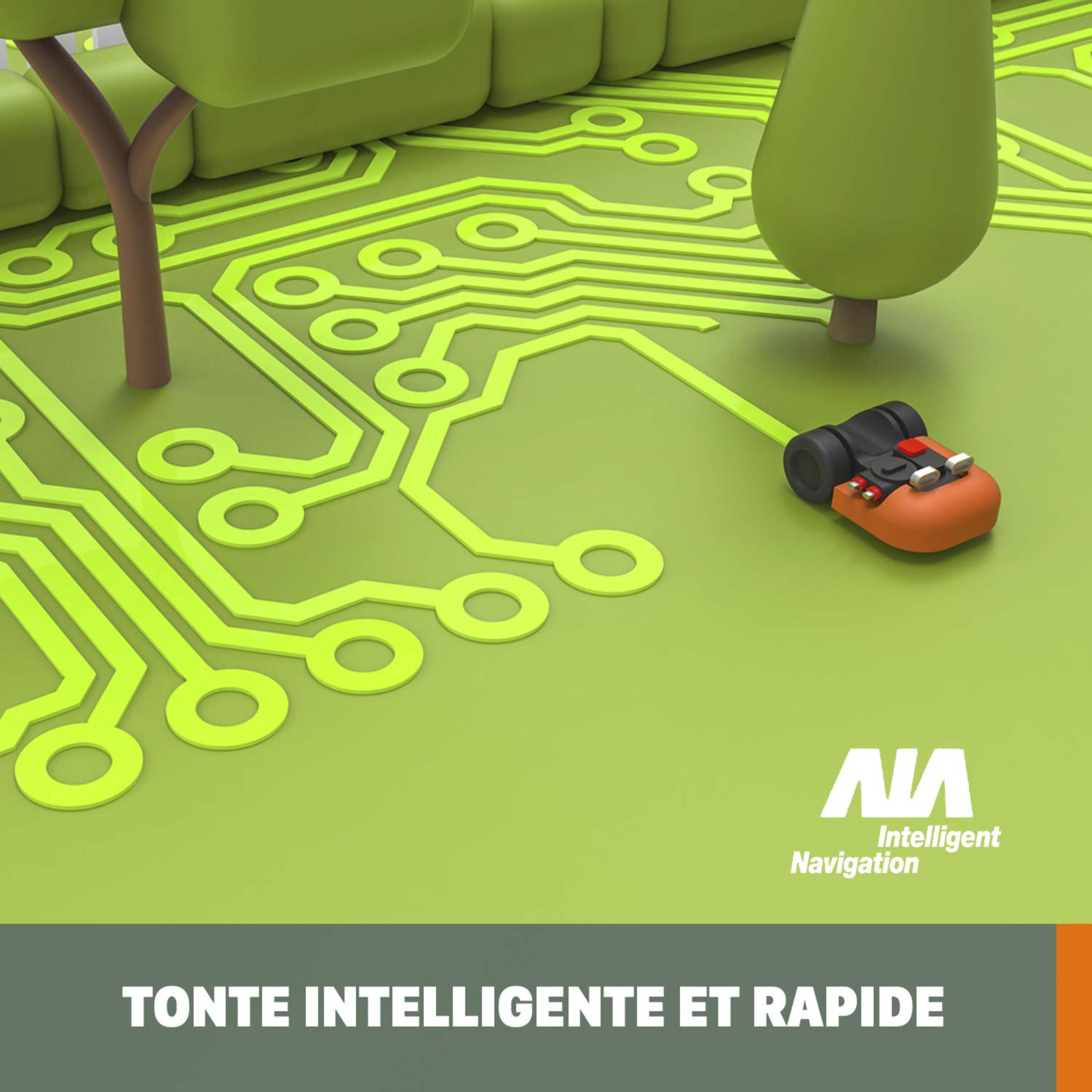 Robot tondeuse connecté WORX LANDROID - Jusqu'à 2000m² - WR155E - 5