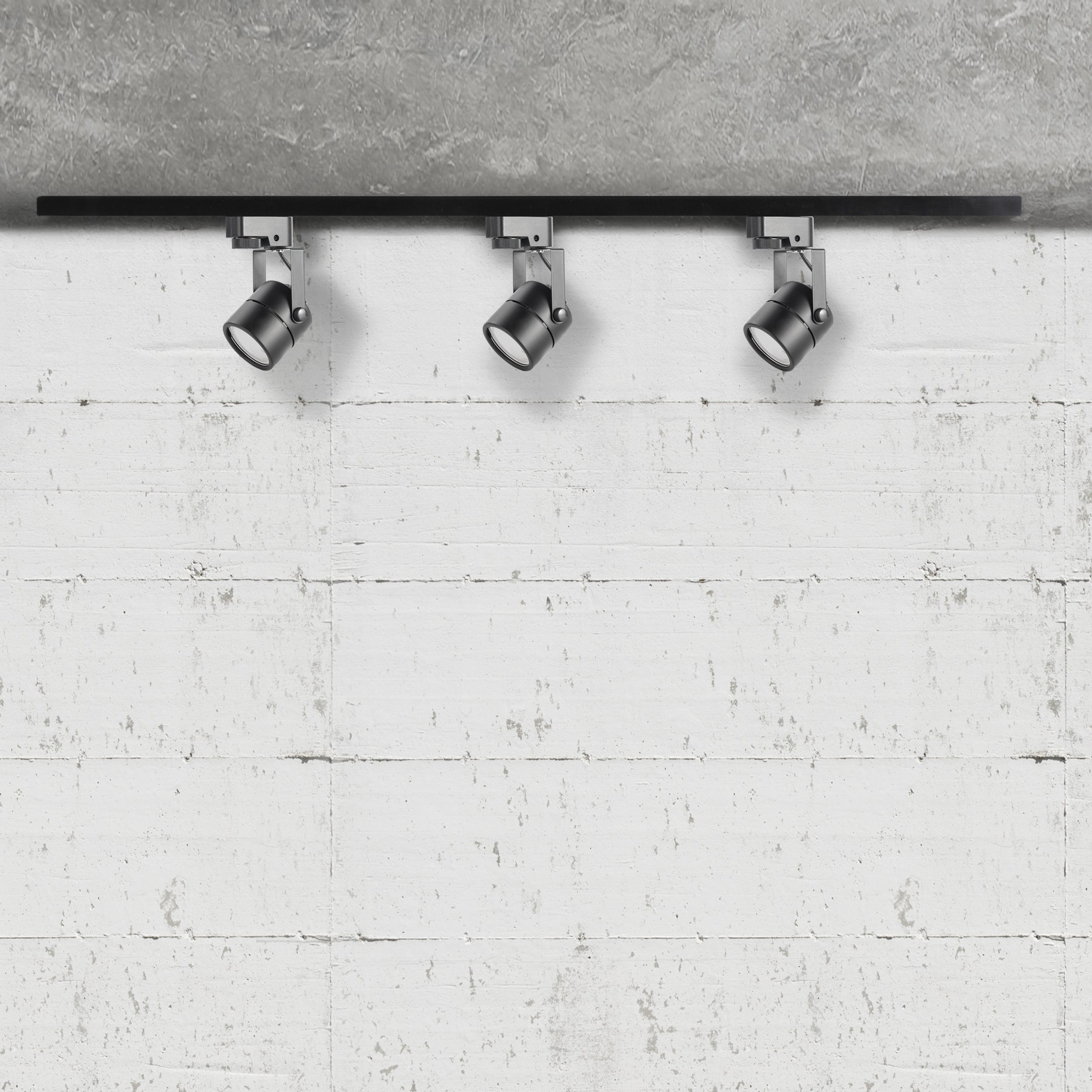 Zestaw szynowy Praga czarny 3 x GU10 Sanico - 3