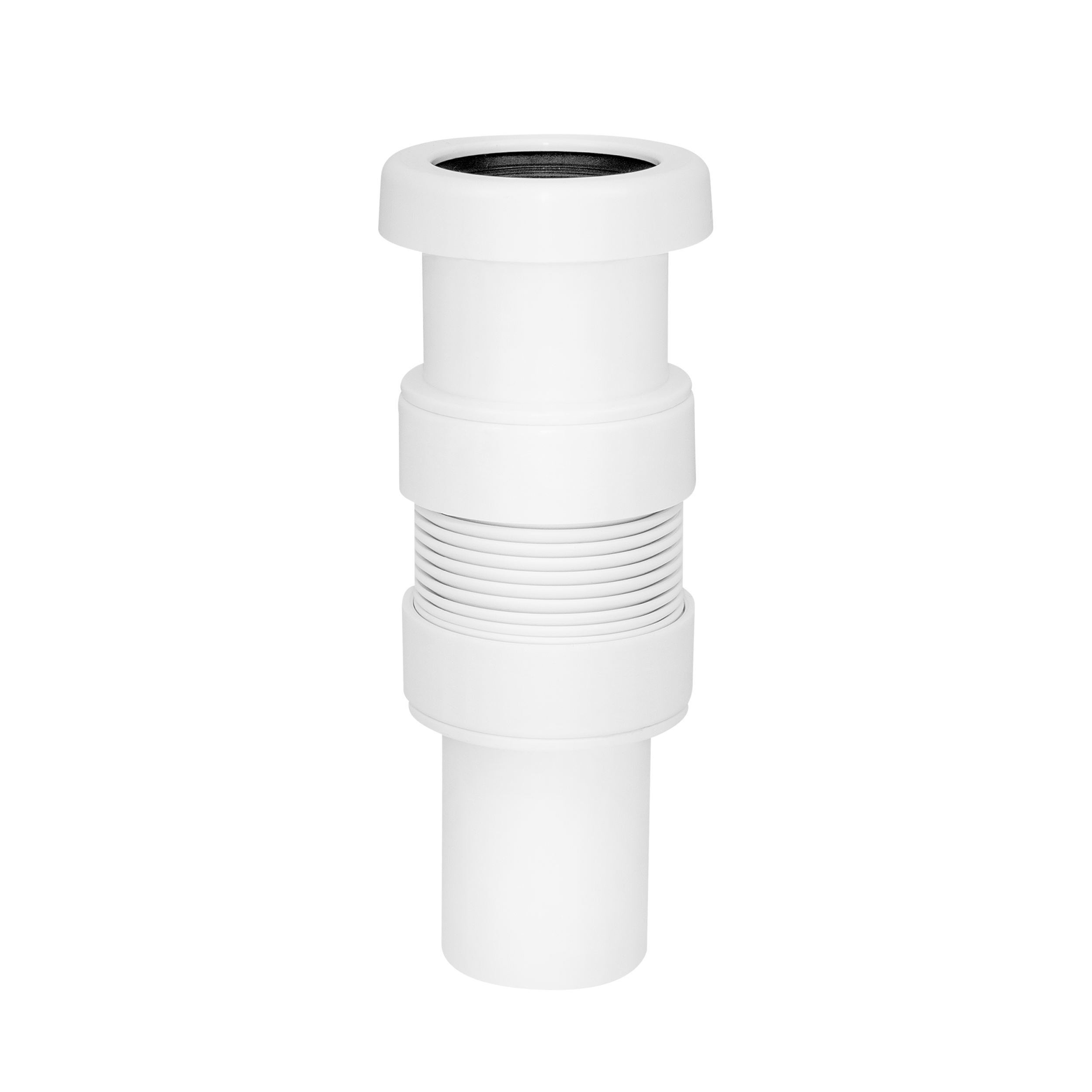 Kształtka odpływowa z PCV ze złączem  40 mm 40 mm 160-210 mm 90° MCALPINE
