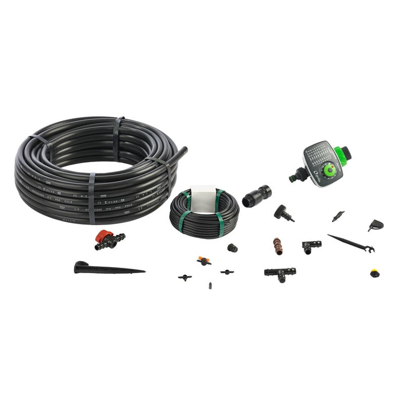 Zestaw do nawadniania kropelkowego 25m GF80566104 Geolia