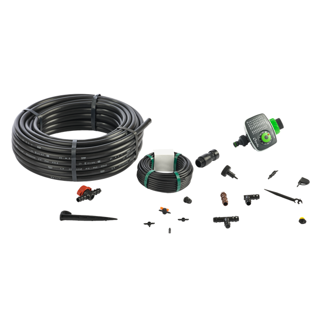 Zestaw do nawadniania kropelkowego 25m GF80566104 Geolia
