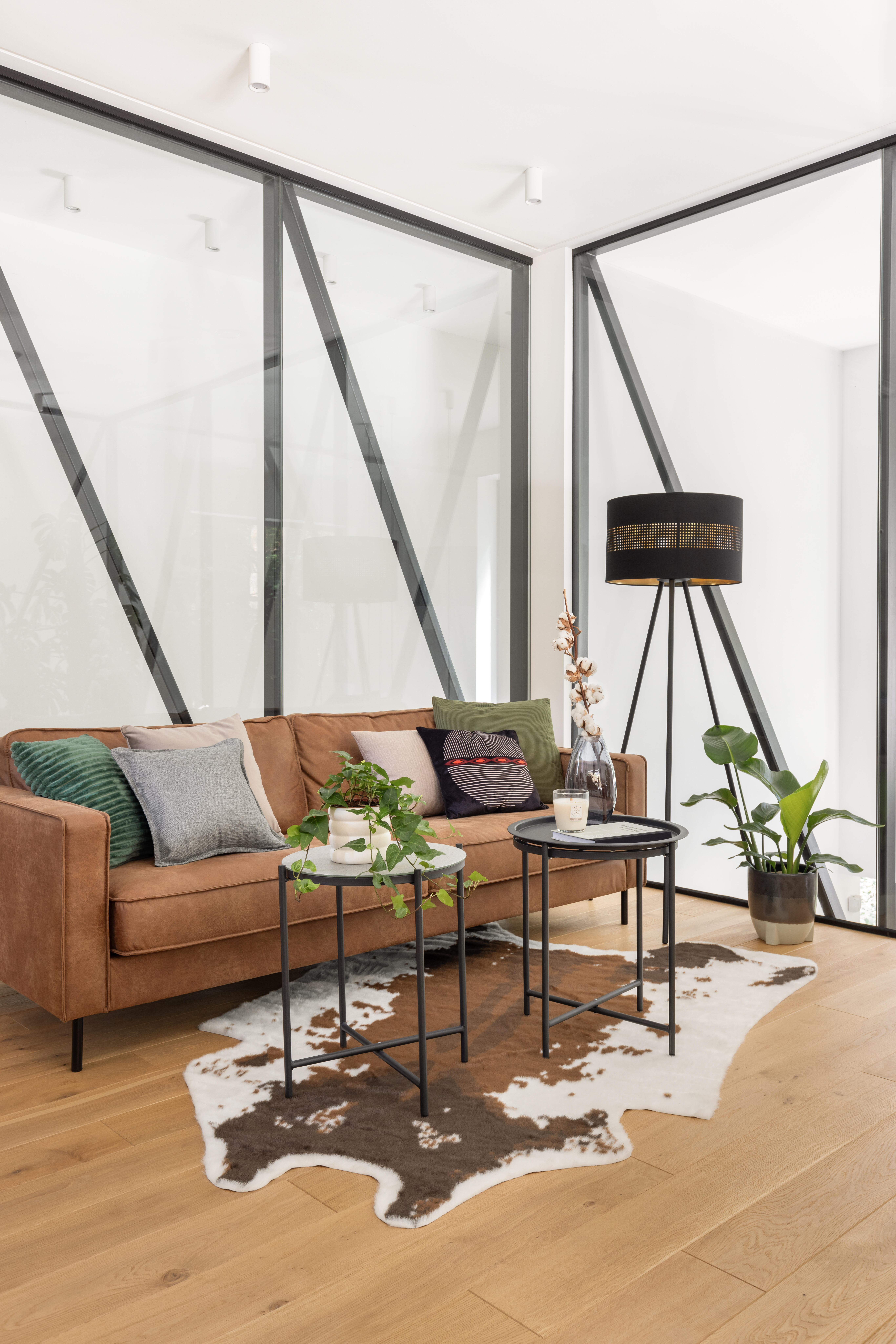 Stolik ogrodowy okrągły Mobis 45 cm antracytowy Naterial - 11