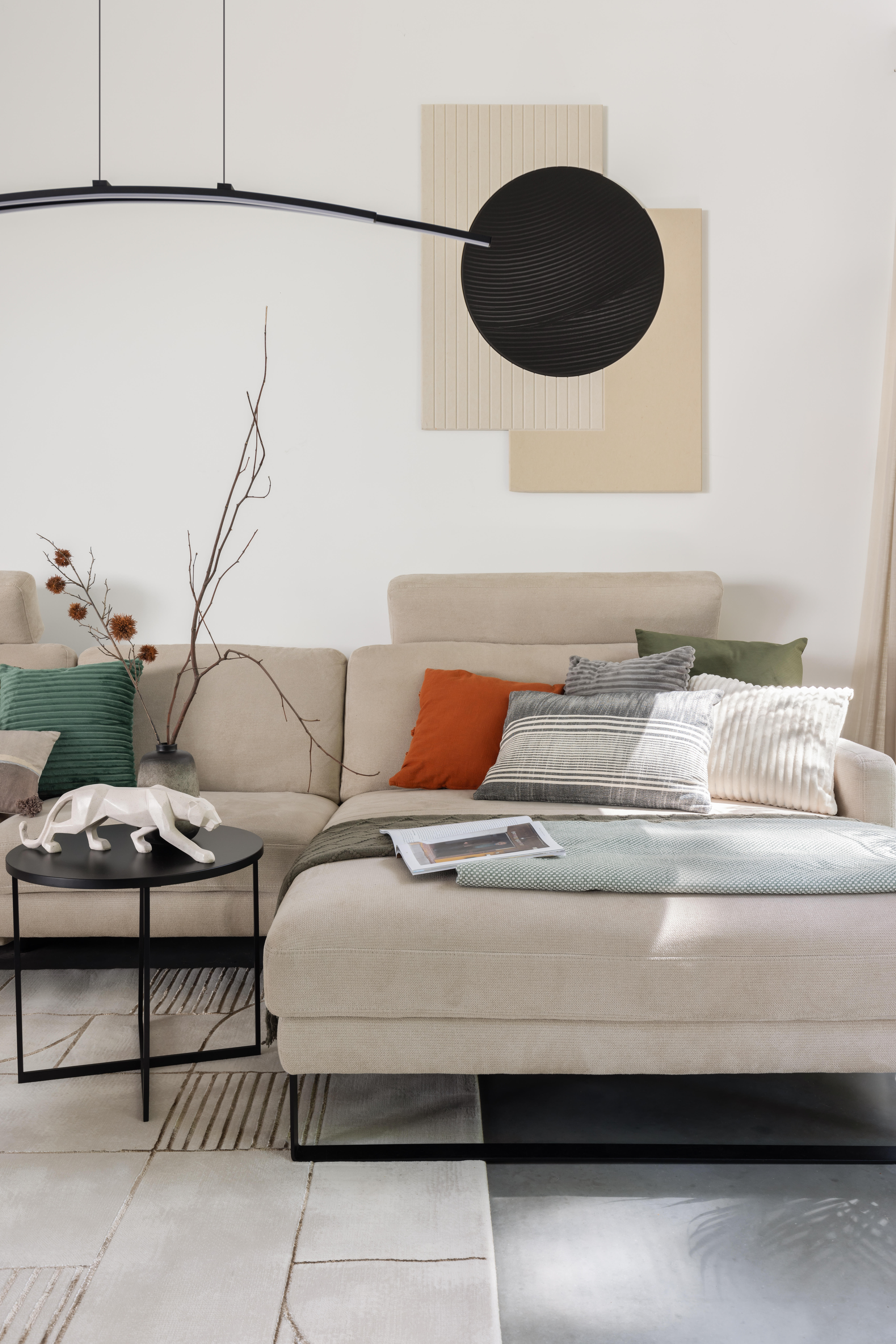 Lampa wisząca Beryl czarna LED Inspire - 2