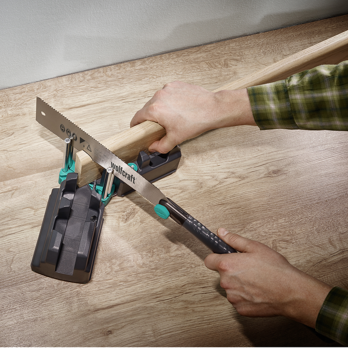 Boite à onglet et scie japonaise WOLFCRAFT